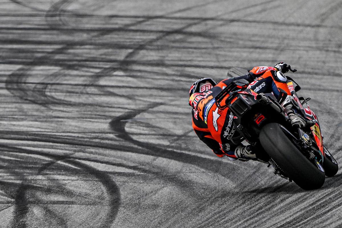Poder tener dos motos permite opciones de puesta a punto y desarrollo durante los GP