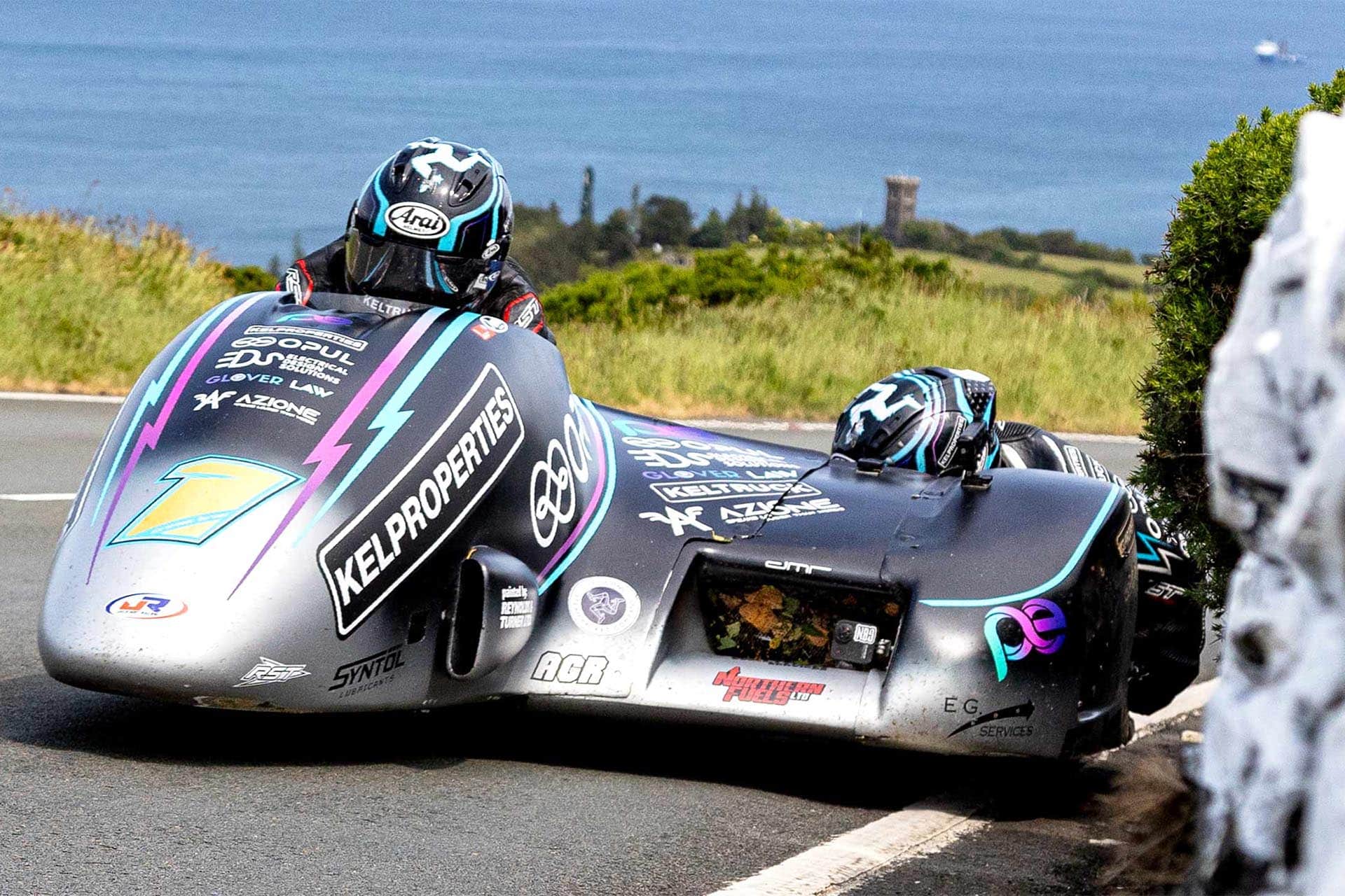 Los sidecars siguen teniendo su protagonismo en la isla