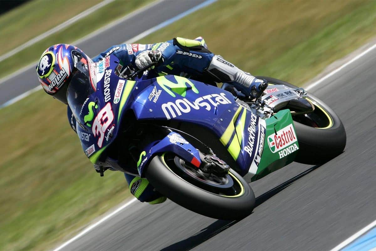 En 2005 Melandri logró el subcampeonato de MotoGP y siendo privado