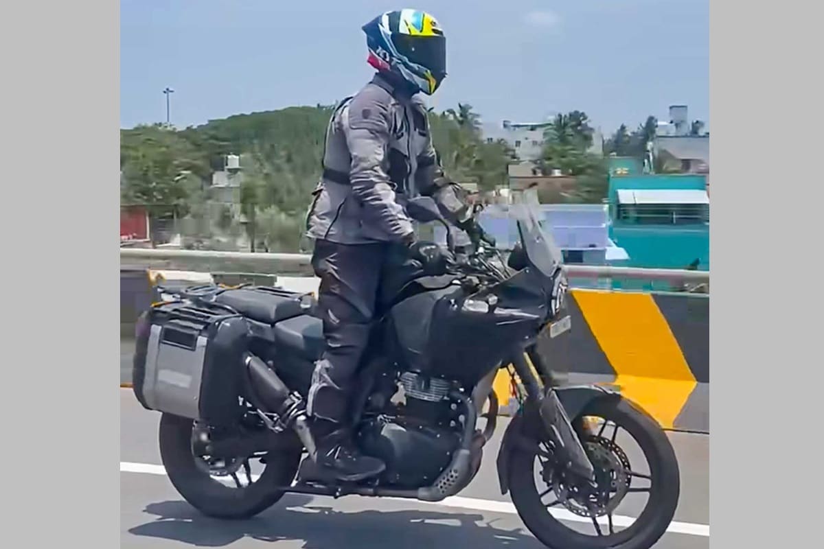 Nuevos detalles sobre la Royal Enfield Himalayan 750 que la cercan aún más a la producción