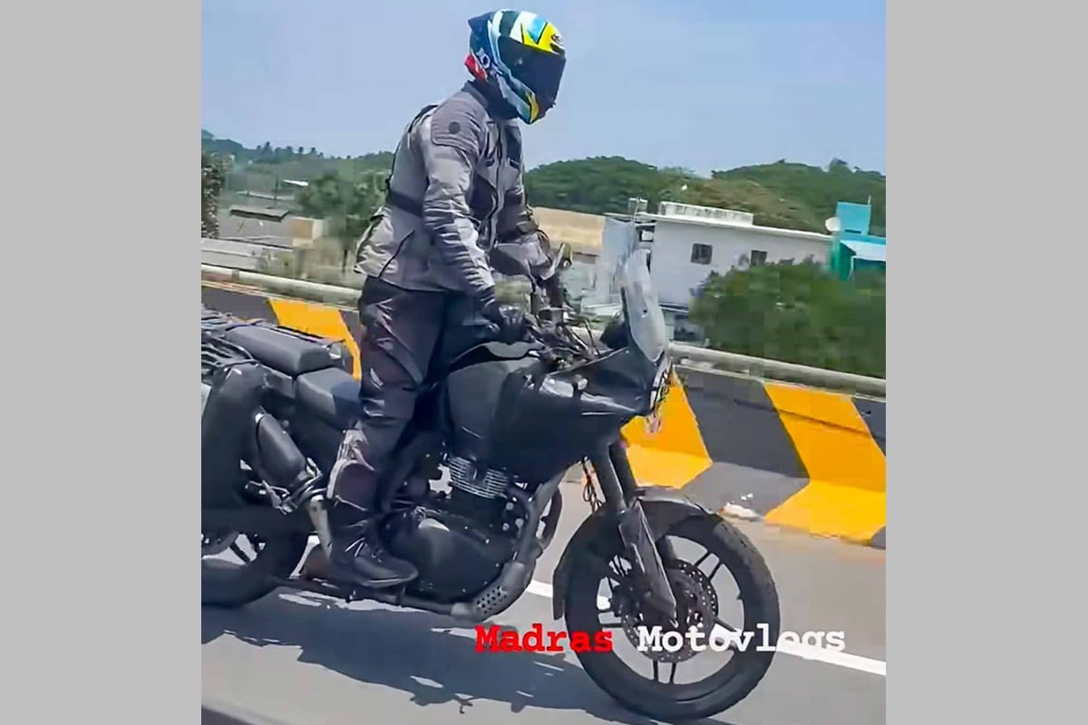 Nuevos detalles sobre la Royal Enfield Himalayan 750 que la cercan aún más a la producción