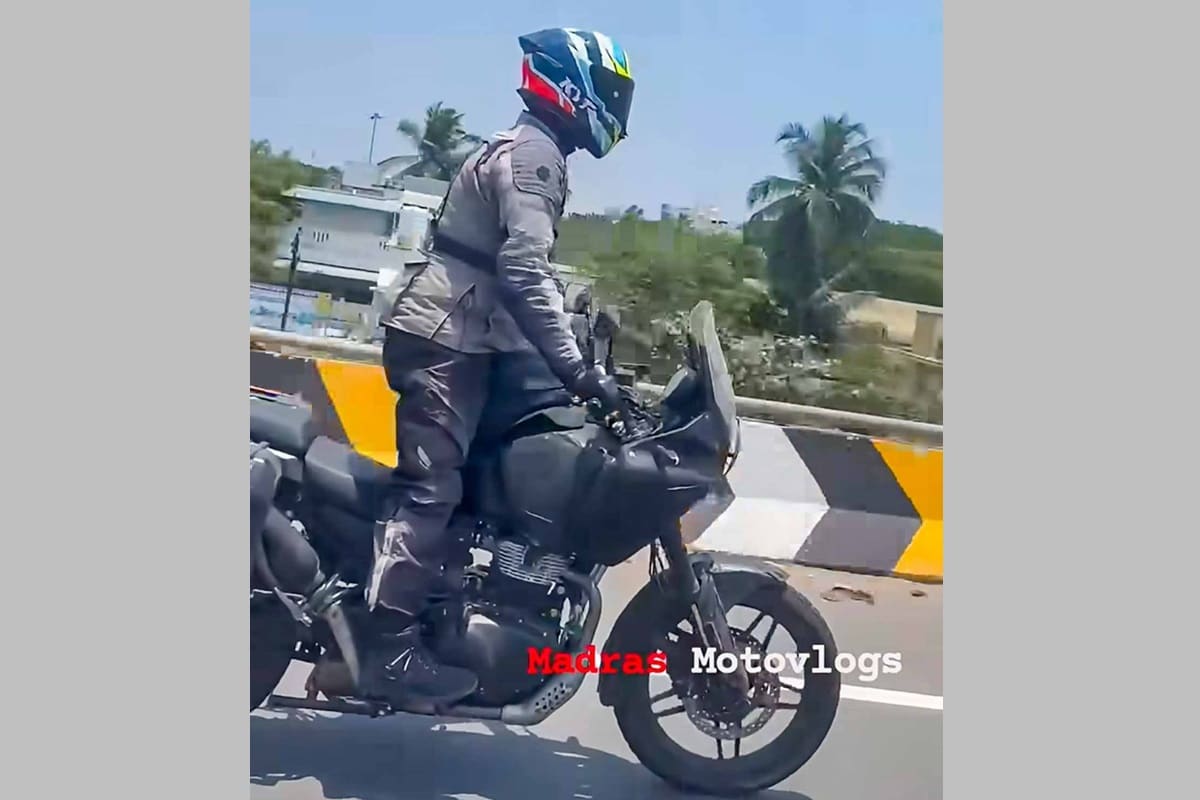 Nuevos detalles sobre la Royal Enfield Himalayan 750 que la cercan aún más a la producción