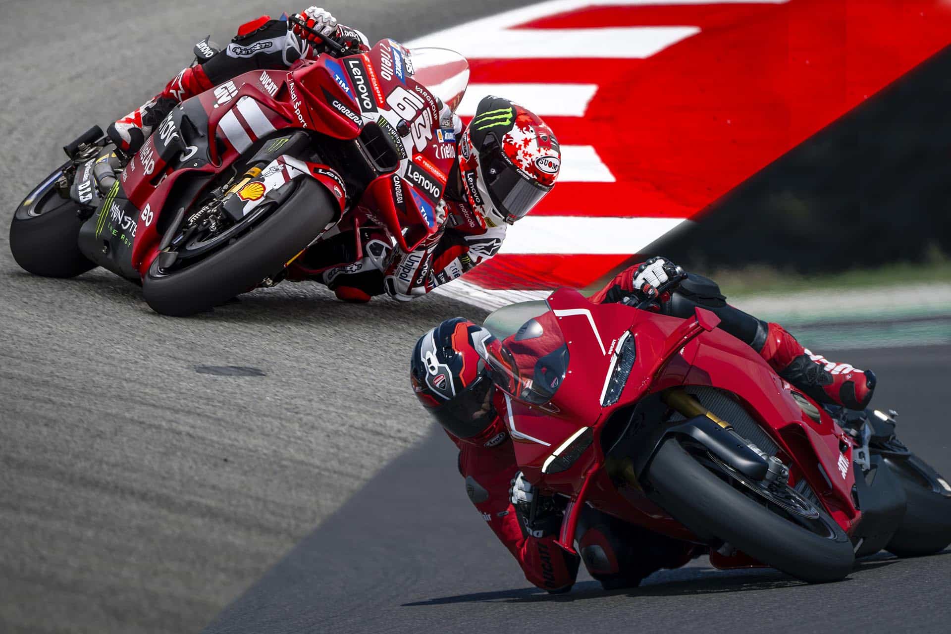¿Cuál es la diferencia de tiempo entre una Panigale de serie y una MotoGP? ¡3,5 segundos por vuelta!