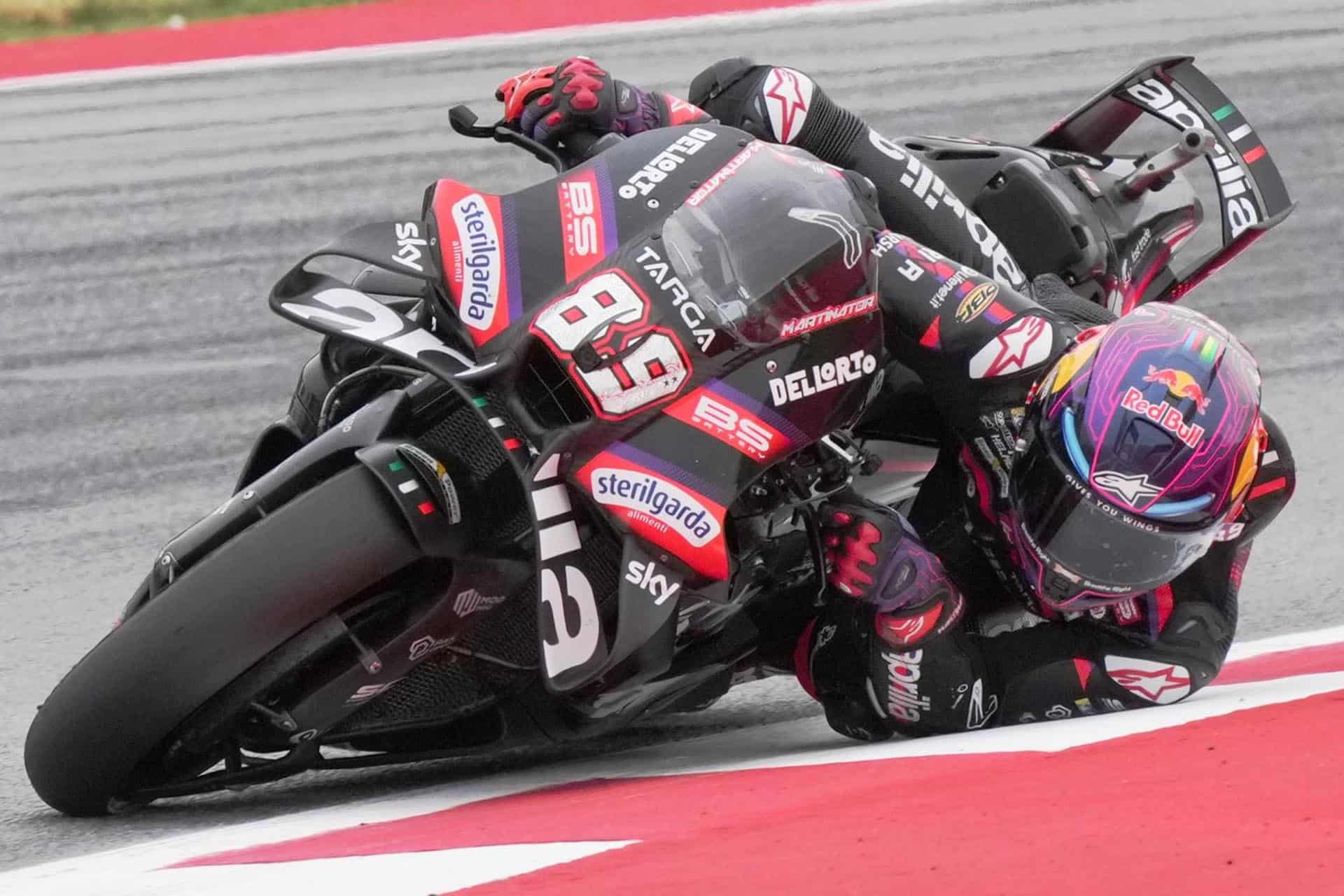 Aprilia sigue siendo, sin lugar a dudas, la moto más competitiva ahora mismo
