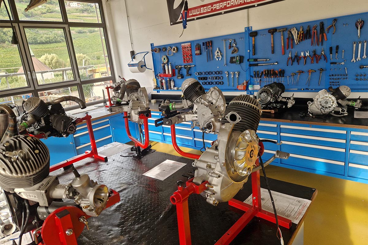 Las instalaciones de Egig Performance son un santuario de las preparaciones
