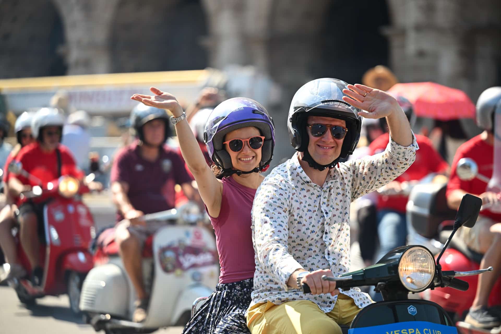 “Vespa roma 2026 - 80 años de un icono” se convierte en el mayor evento histórico de la marca