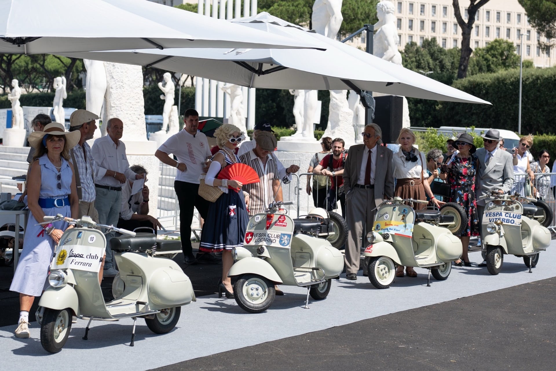 “Vespa roma 2026 - 80 años de un icono” se convierte en el mayor evento histórico de la marca