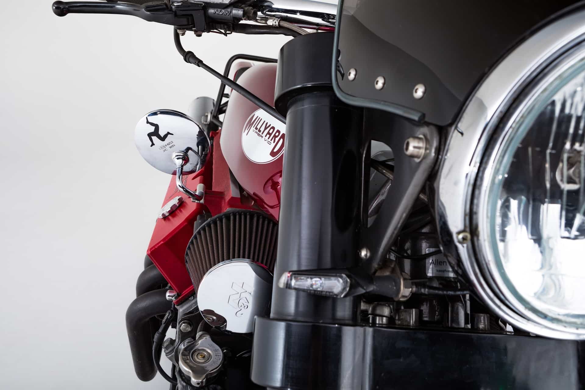 Sale a subasta una de las motocicletas más exclusivas del planeta: la Millyard Viper V10