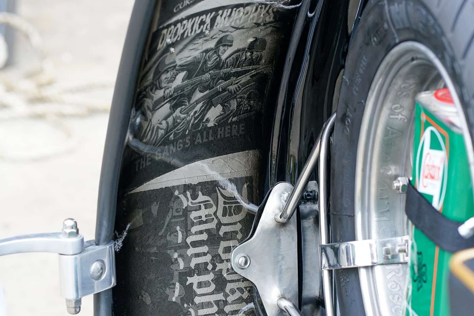 Lambretta Dropkick Murphys: cuando en un mismo proyecto personal confluyen motor, música y arte
