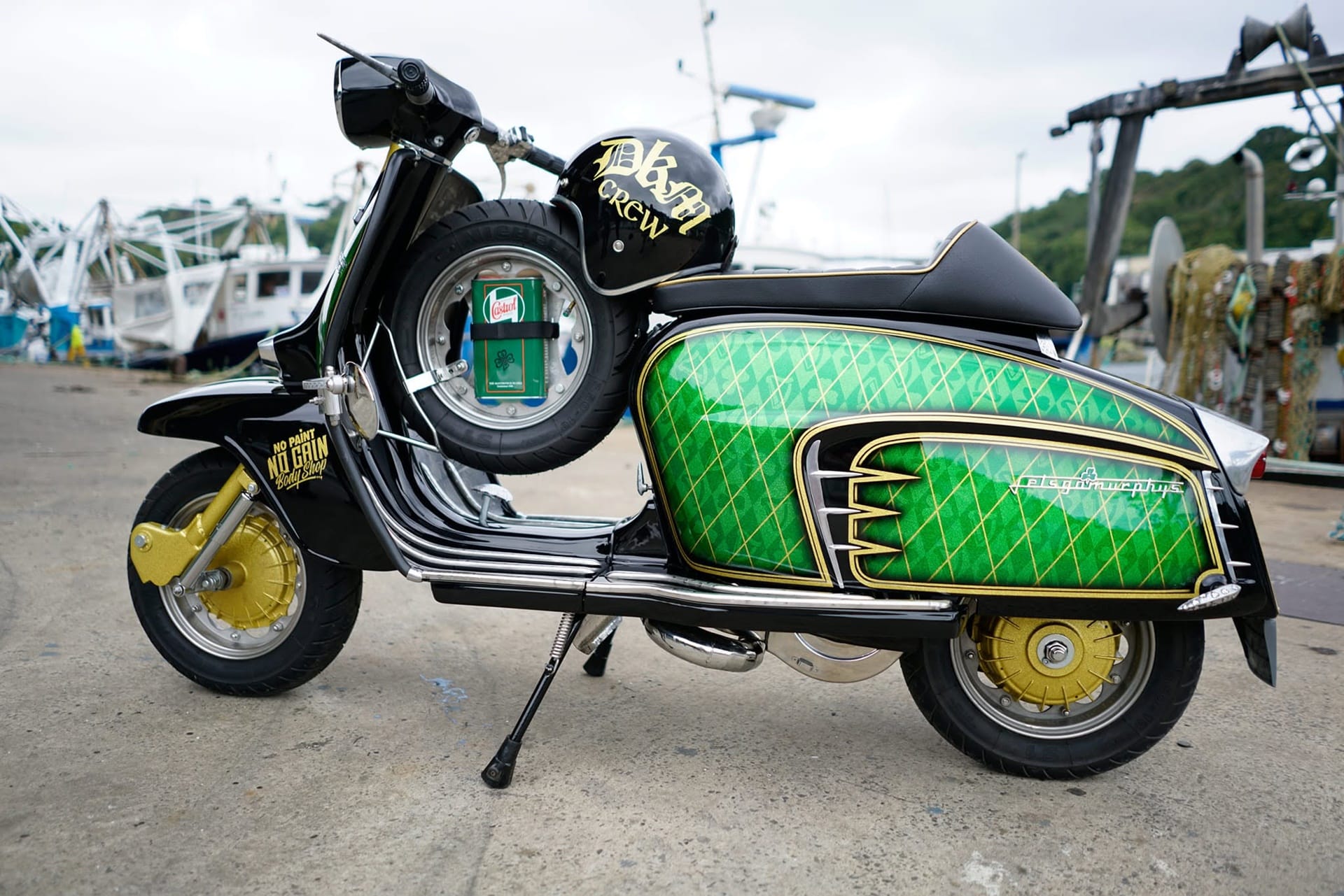 Lambretta Dropkick Murphys: cuando en un mismo proyecto personal confluyen motor, música y arte