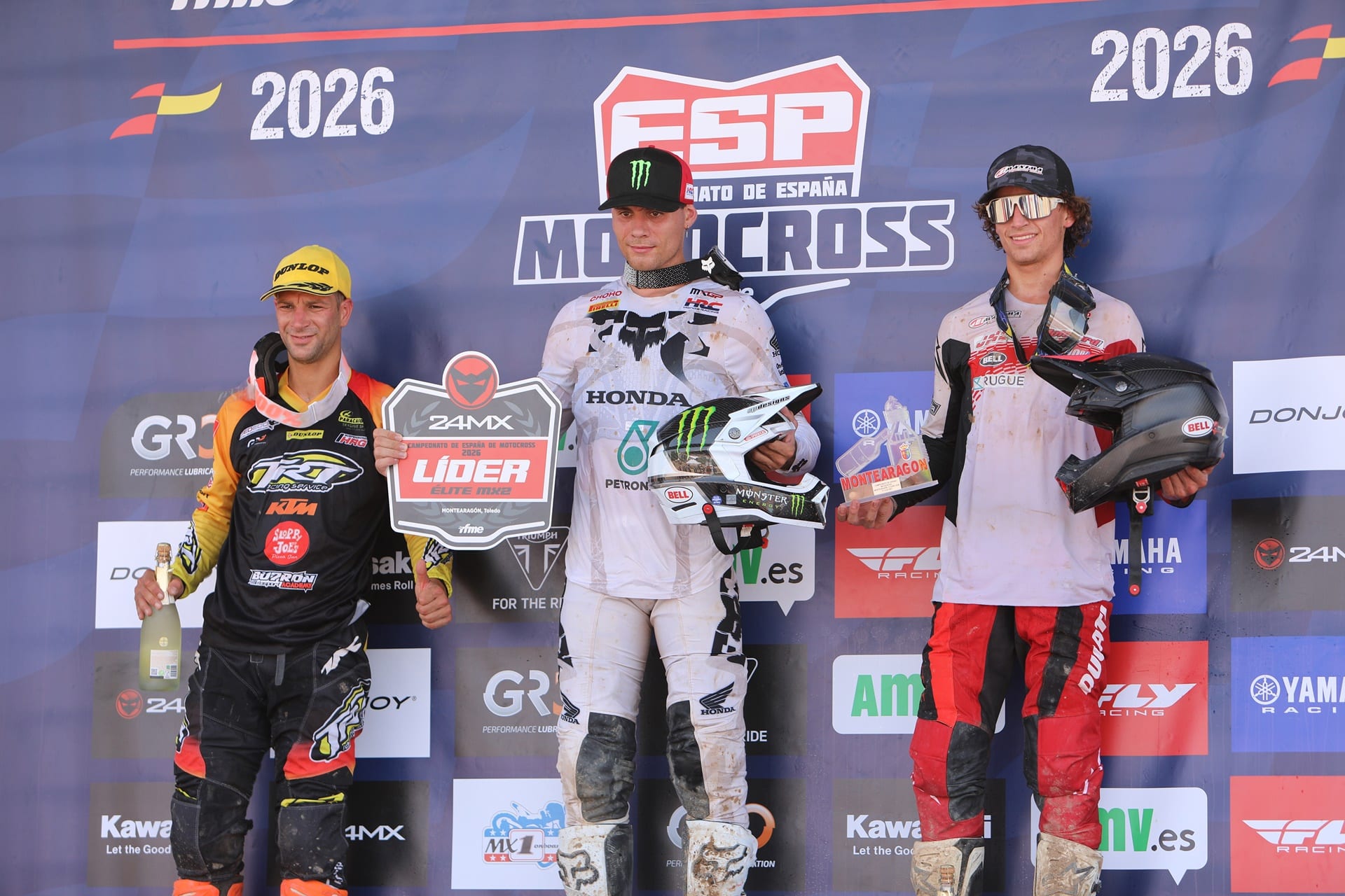 Víctor Alonso Rodilla hace historia para Ducati al subir al podio en el Campeonato de España de Motocross