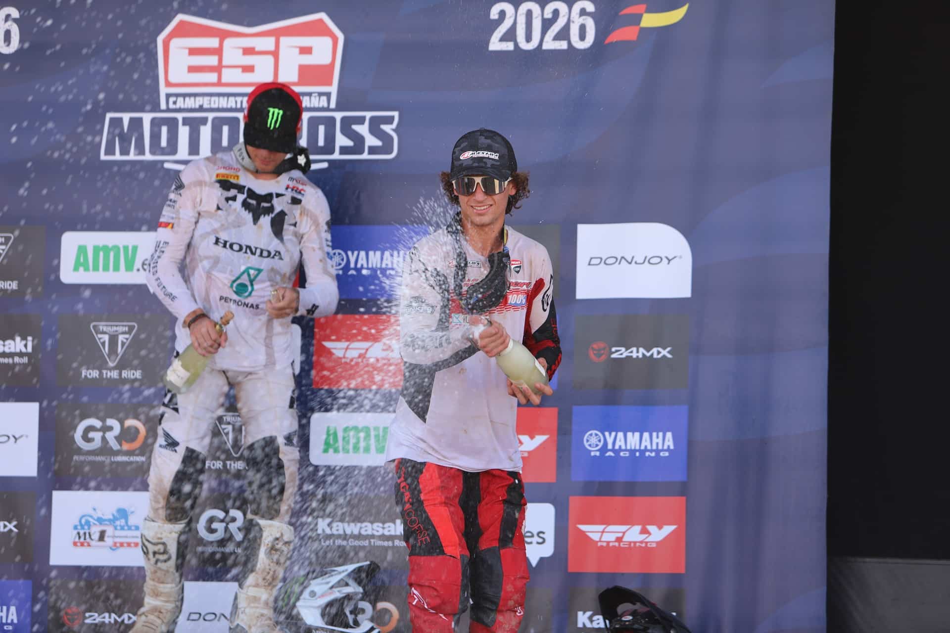 Víctor Alonso Rodilla hace historia para Ducati al subir al podio en el Campeonato de España de Motocross