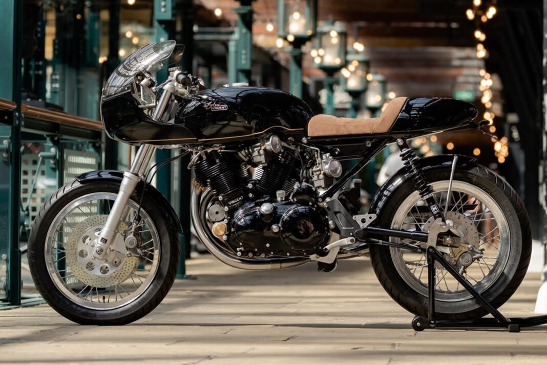 Vincent Black Shadow by deBolex