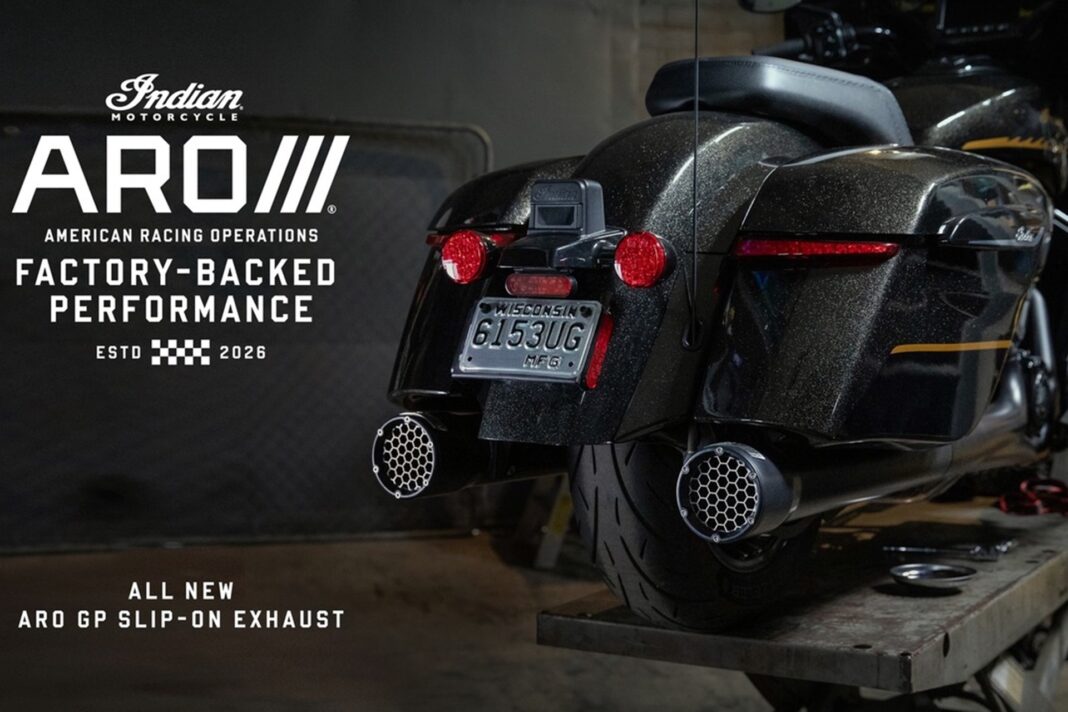 Indian Motorcycle lanza al mercado “ARO”, su división oficial de productos de alto rendimiento