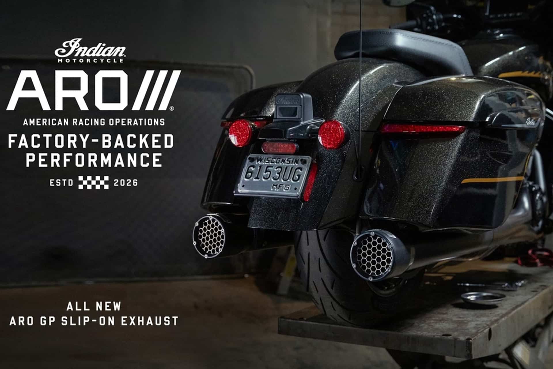 Indian Motorcycle lanza al mercado “ARO”, su división oficial de productos de alto rendimiento