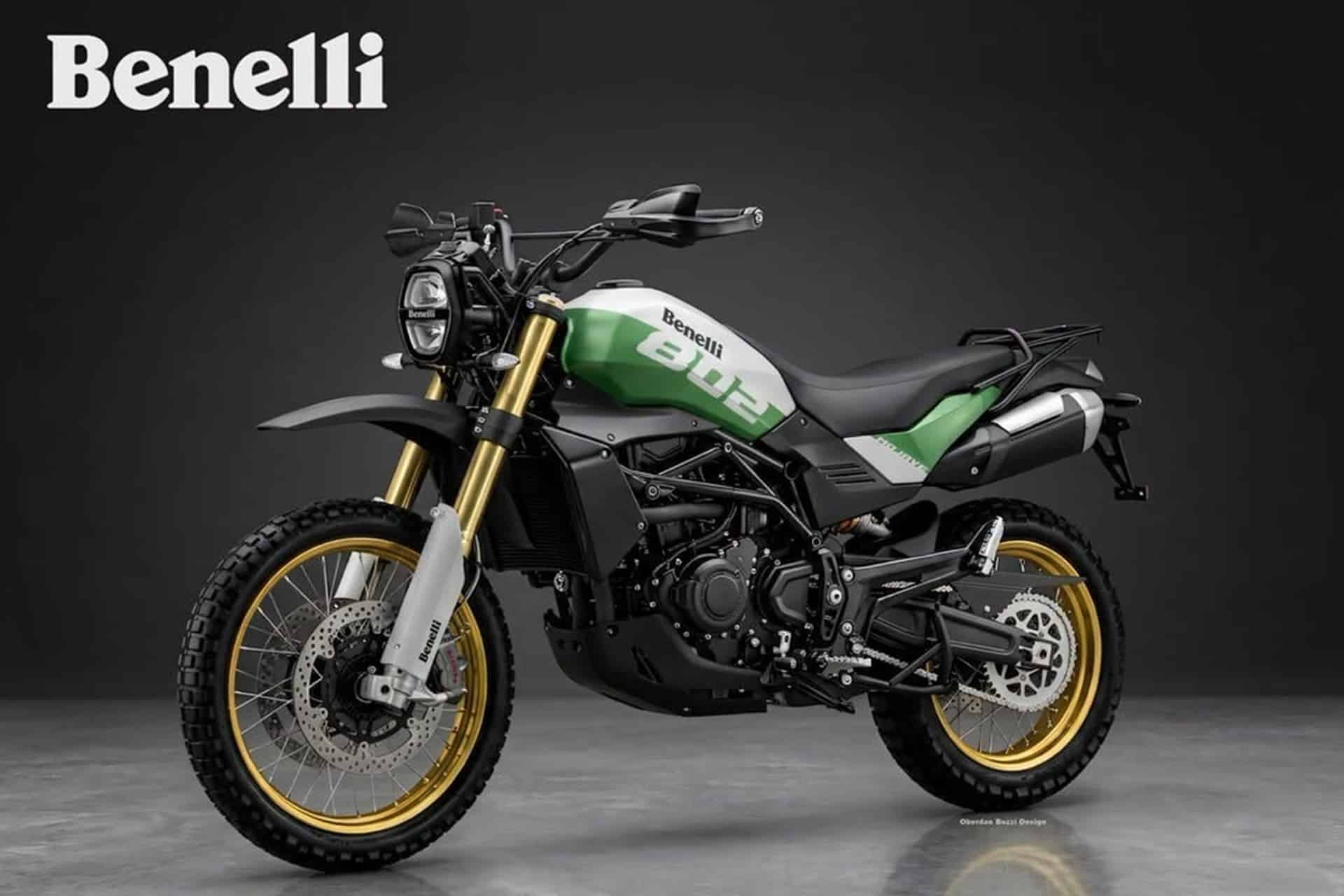 802 Mojave: La Benelli que todos esperan y Oberdan Bezzi ha versionado en forma de rénder