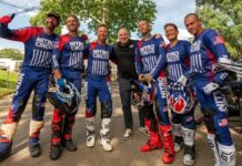 Travis Pastrana convierte el jardín de la Casa Blanca en su circuito particular de acrobacias