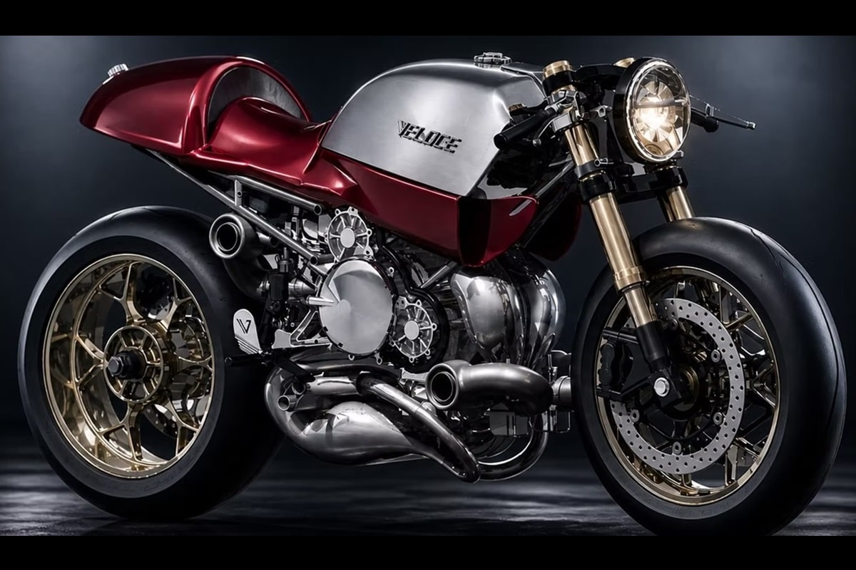 Veloce Motorcycles presenta Aperion, su primer modelo naked neo retro con “motor 2T X8”, de 1.000 cc y 280 CV de potencia