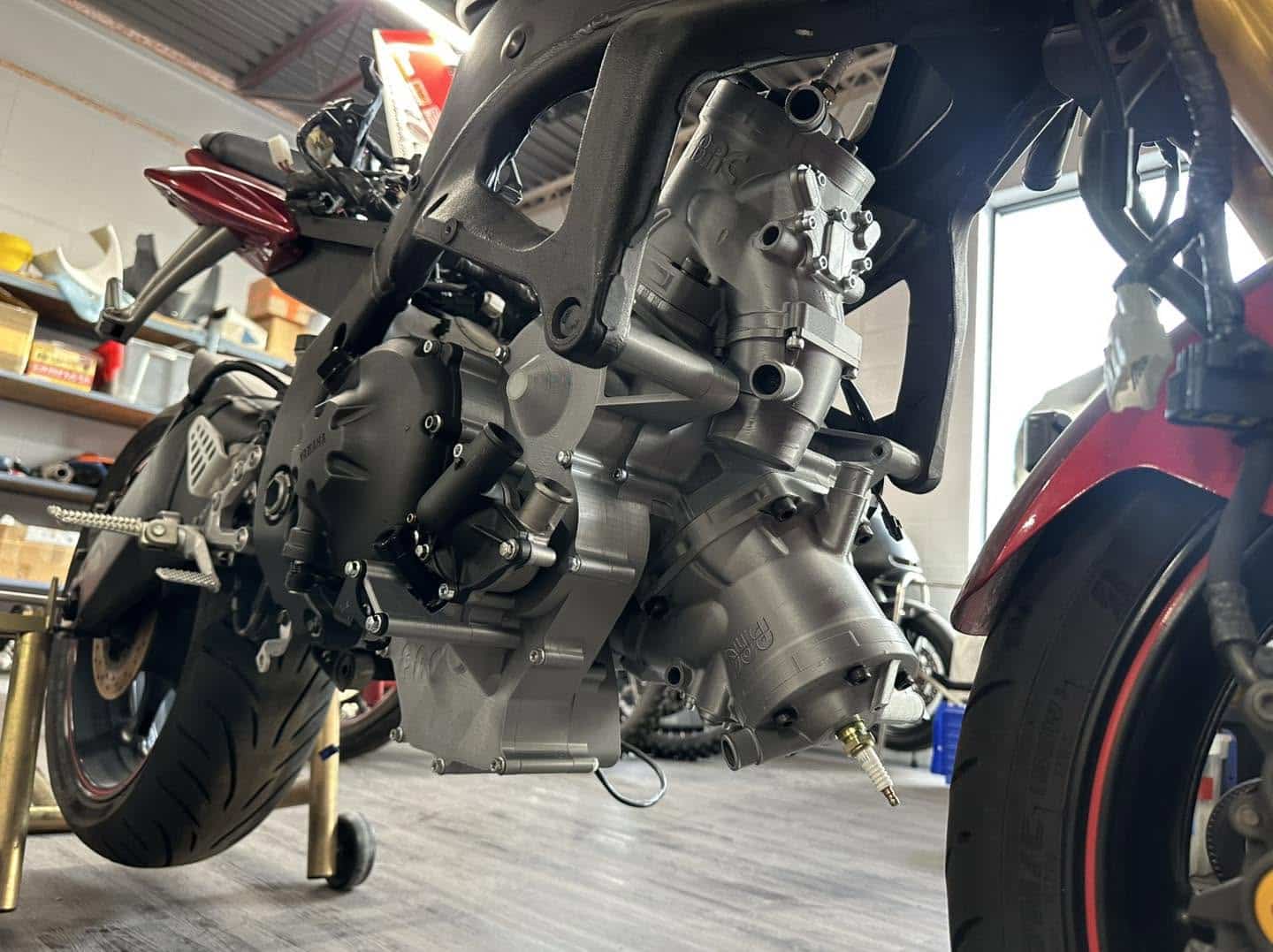 El peso del conjunto se reduce en torno a los 45 kg