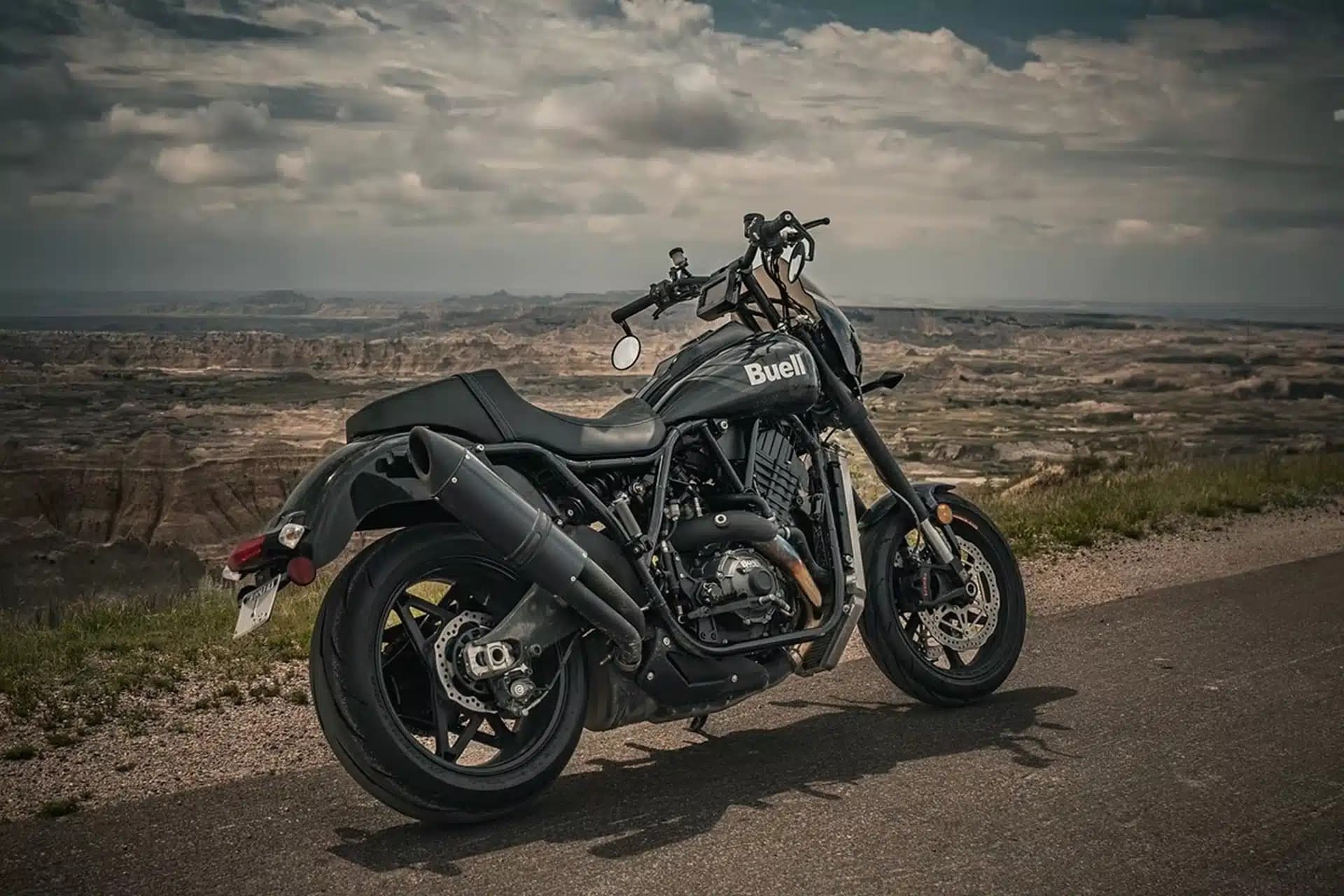 Buell Super Cruiser café racer