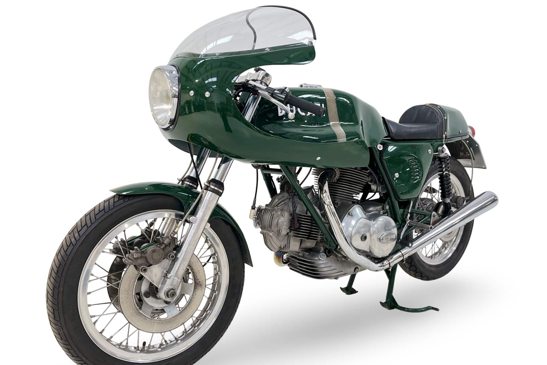Ducati 750-SS verde británico