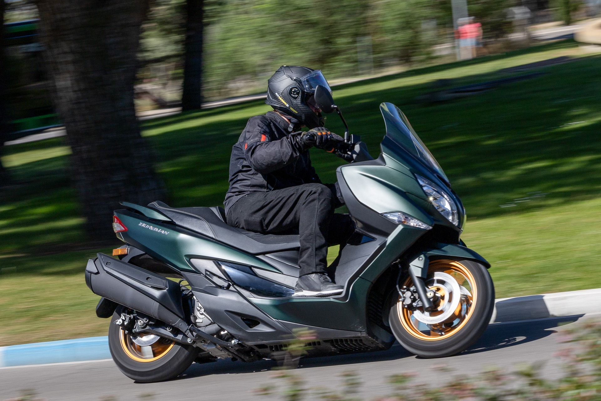 Prueba Suzuki Burgman 400