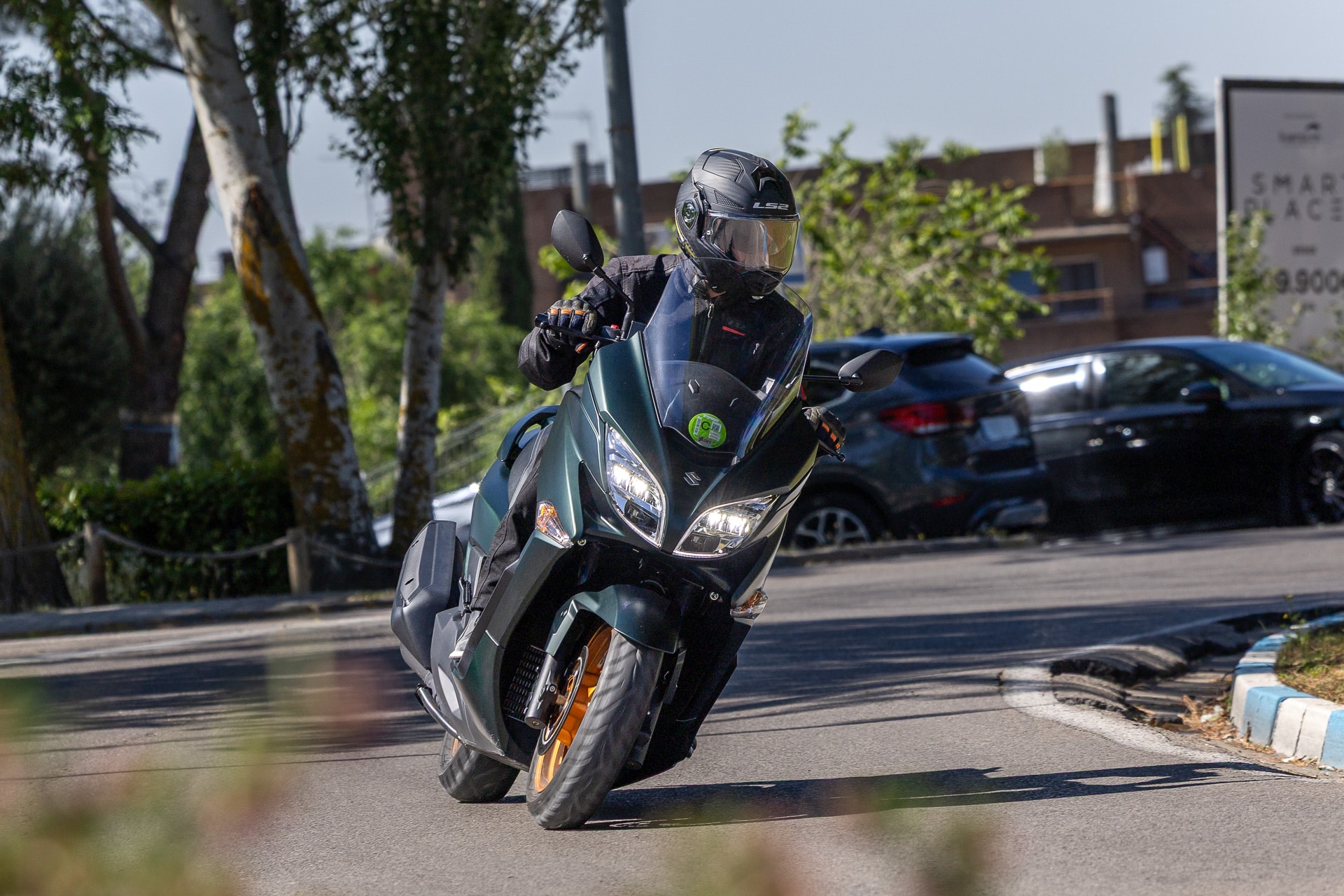 Prueba Suzuki Burgman 400