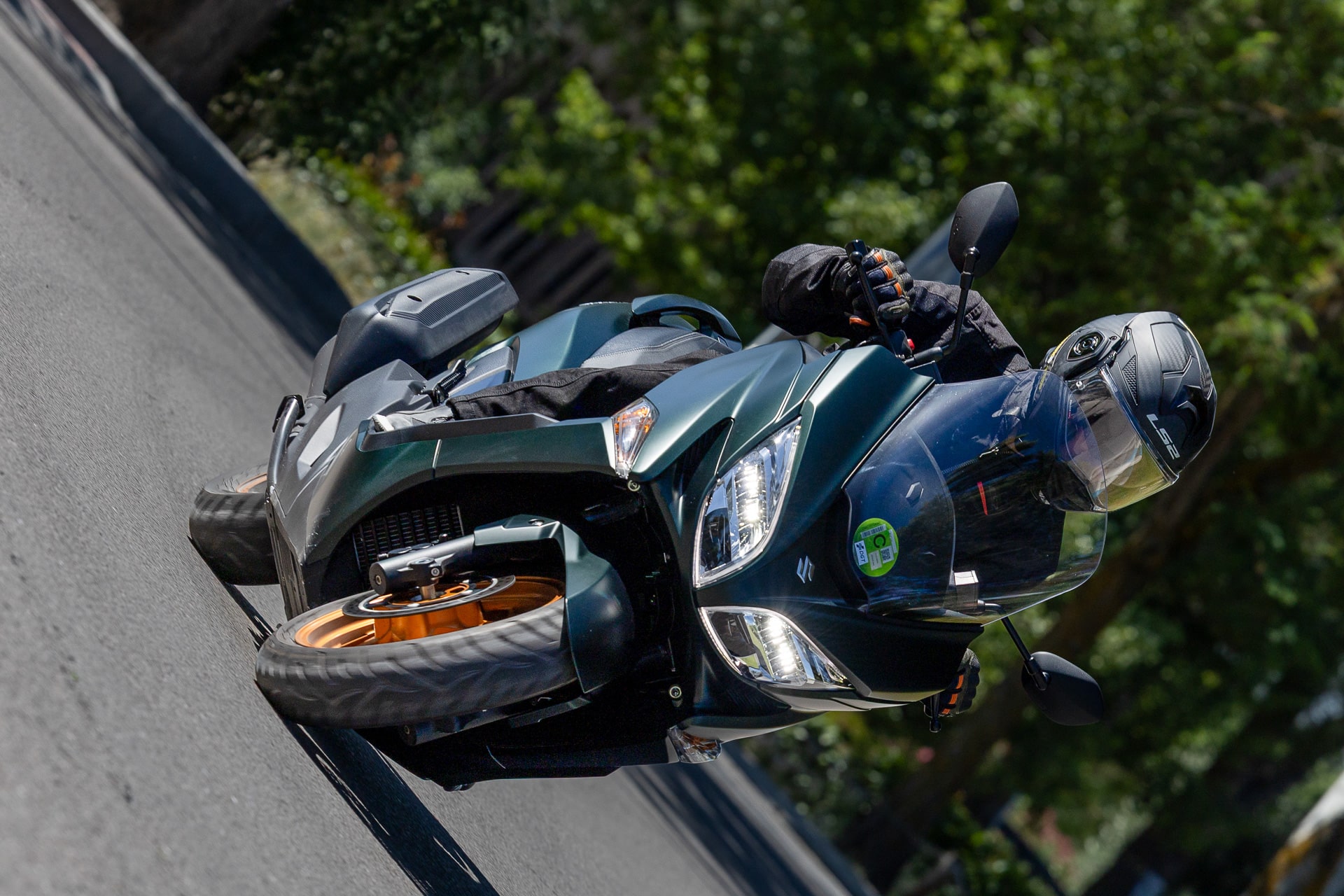 Prueba Suzuki Burgman 400