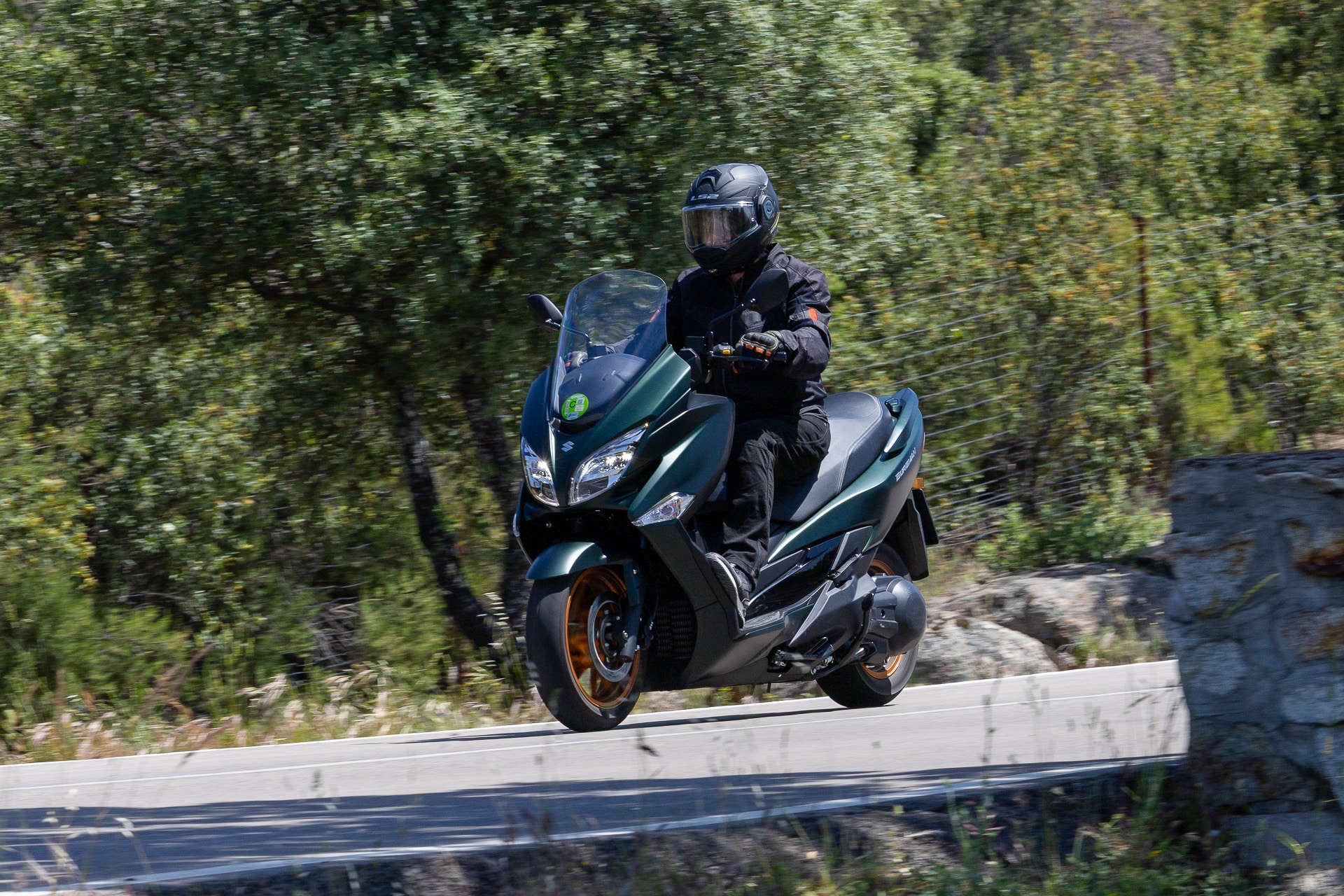 Prueba Suzuki Burgman 400
