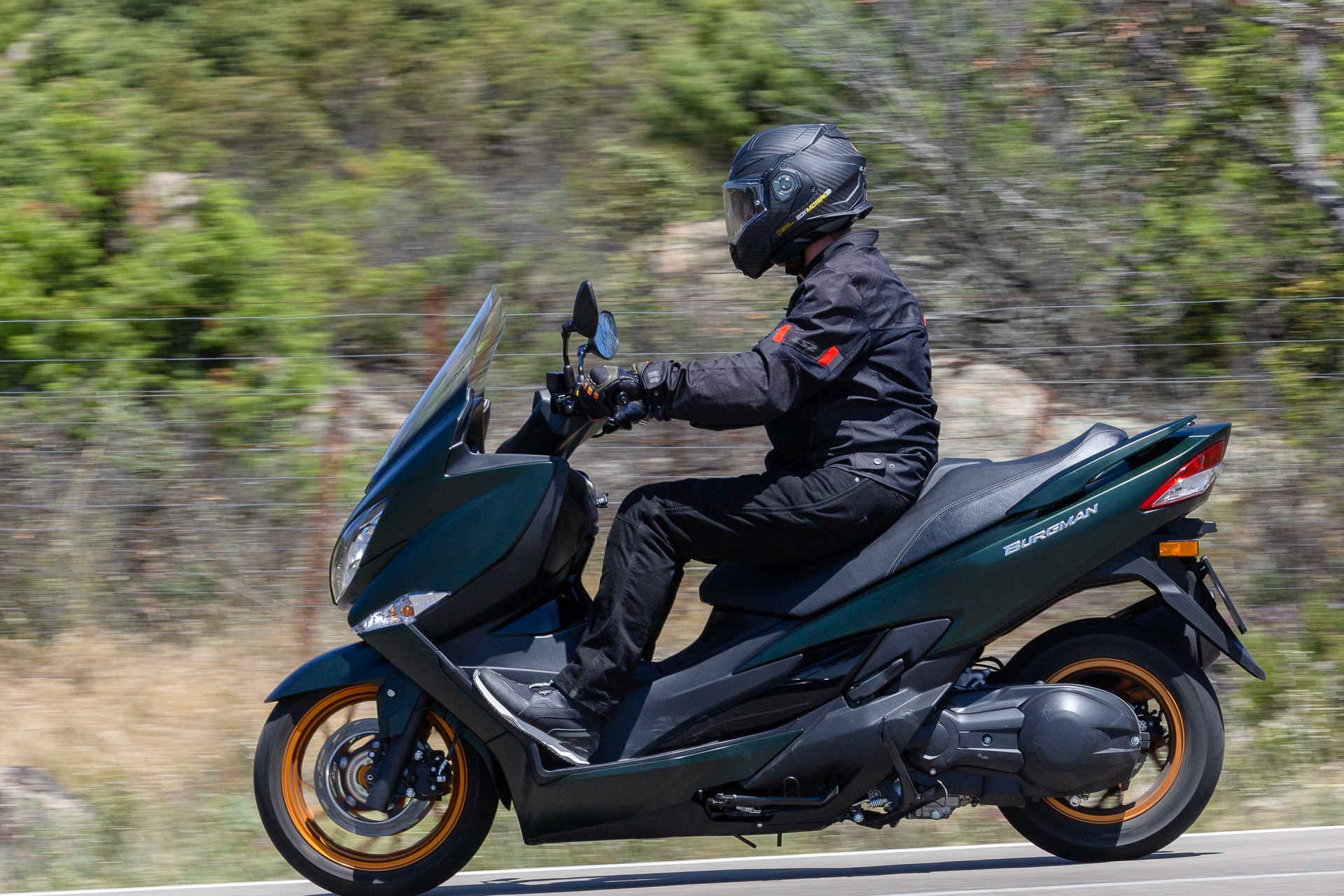Prueba Suzuki Burgman 400