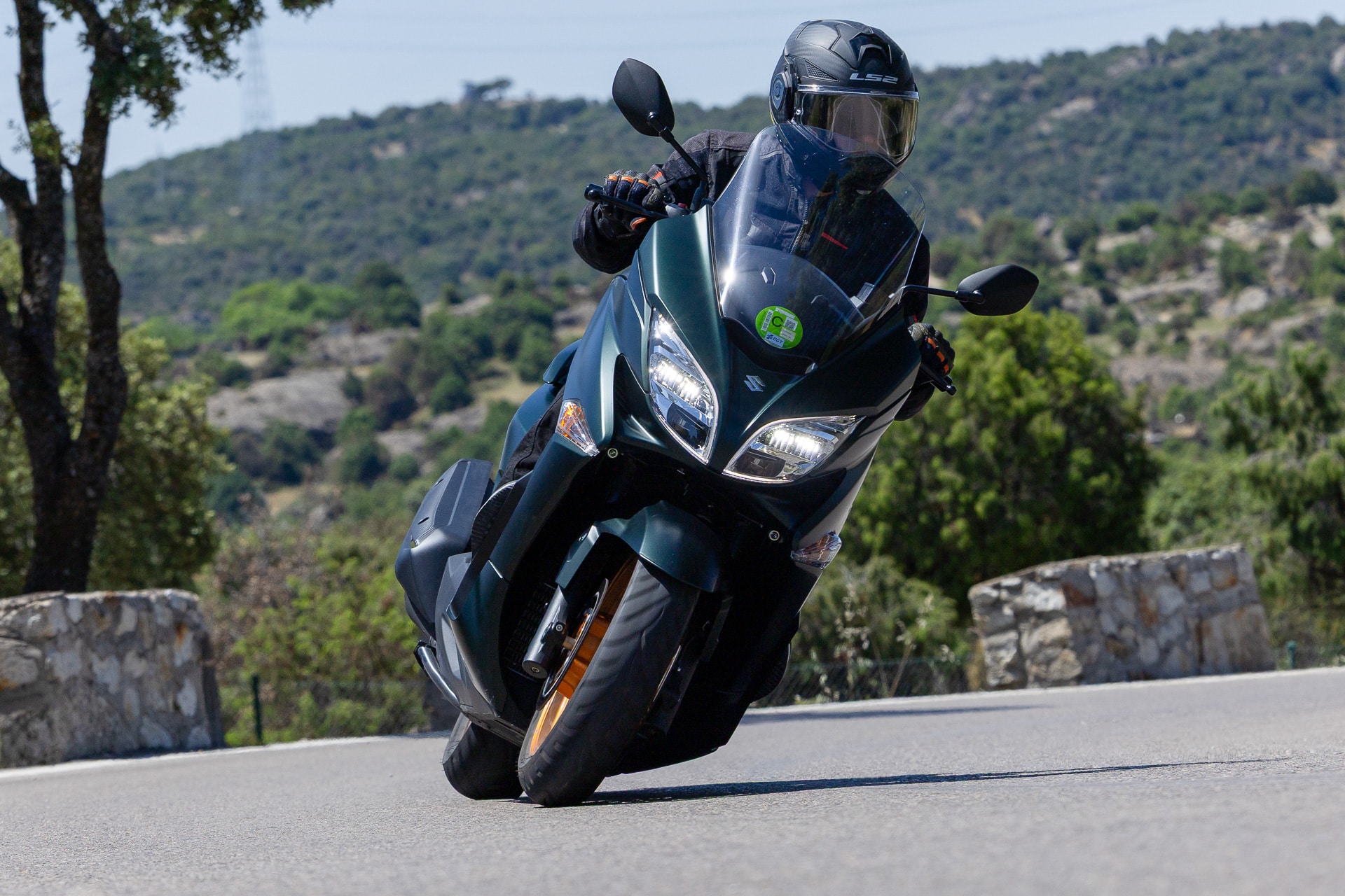 Prueba Suzuki Burgman 400