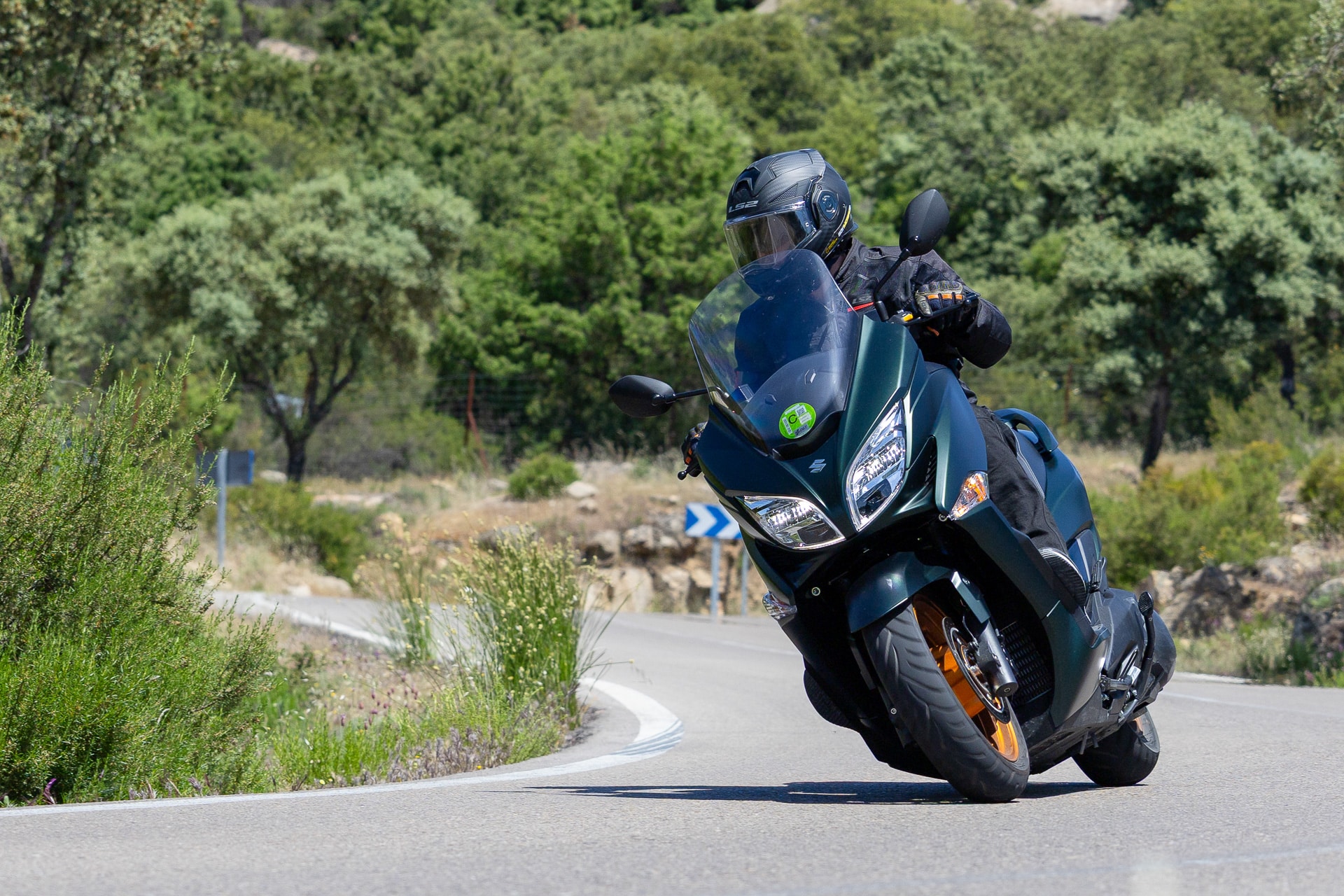 Prueba Suzuki Burgman 400