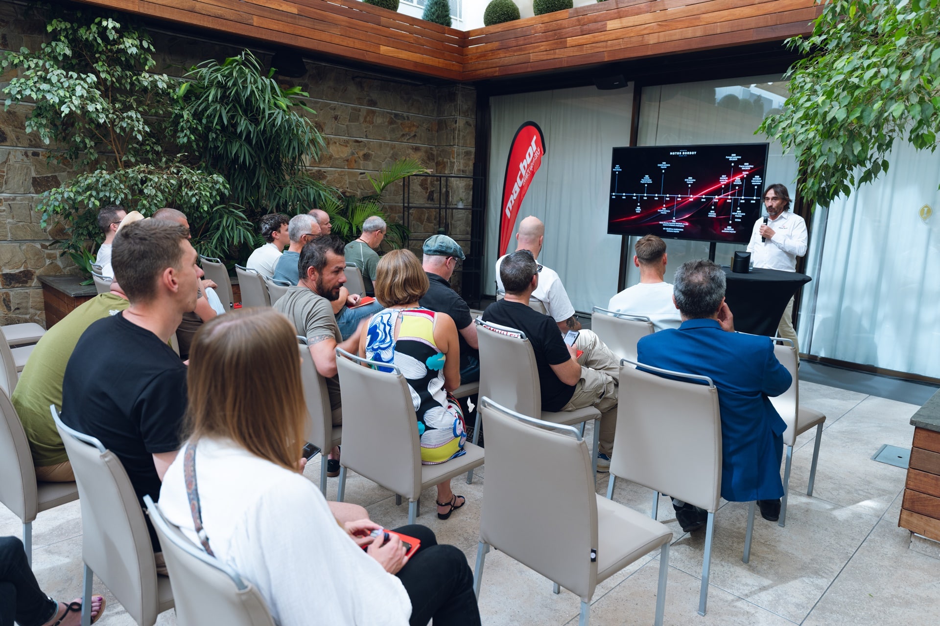 Macbor celebra en Barcelona su primera presentación internacional