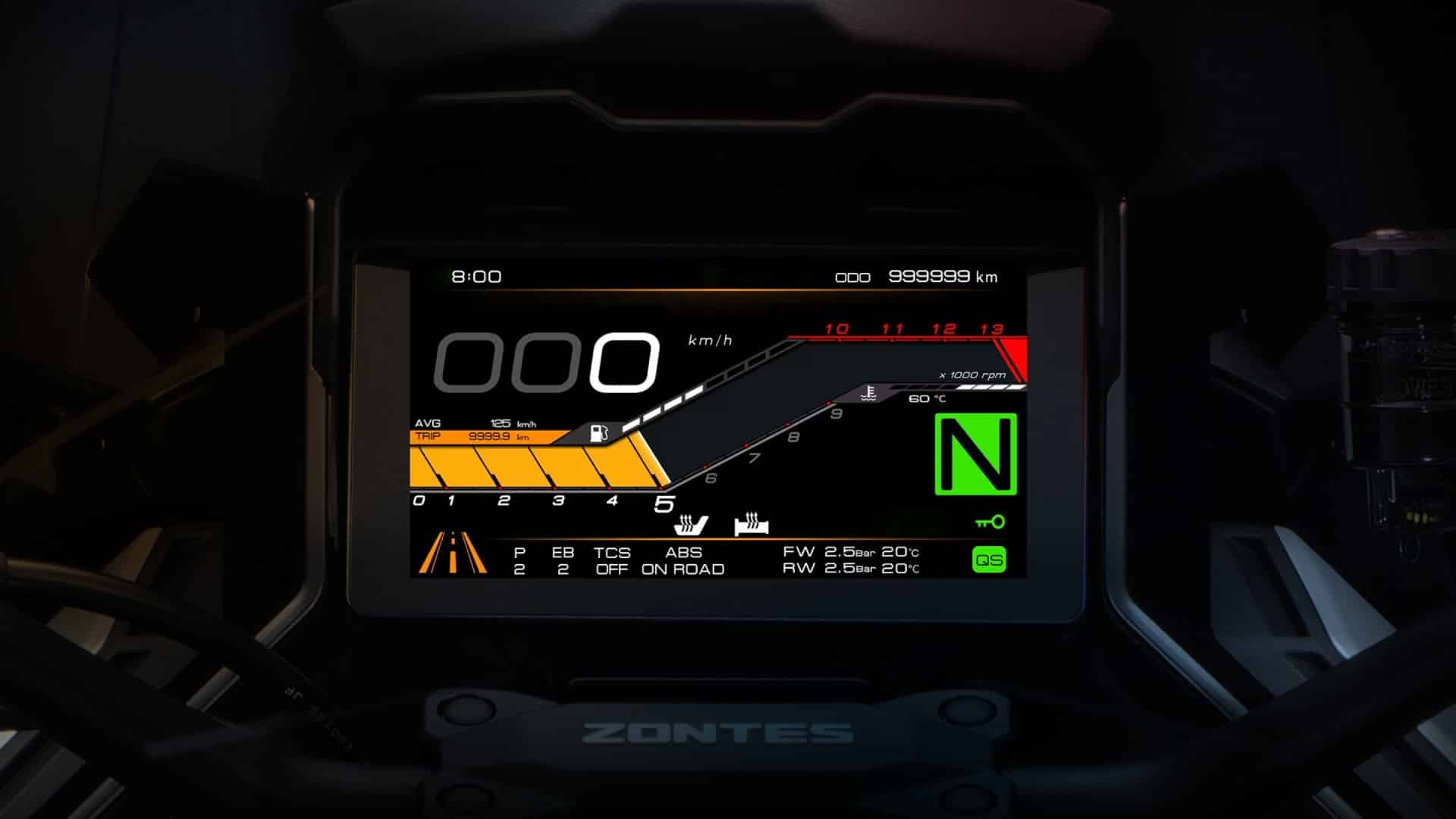 La Zontes 703F se renueva electrónicamente para este año 2026