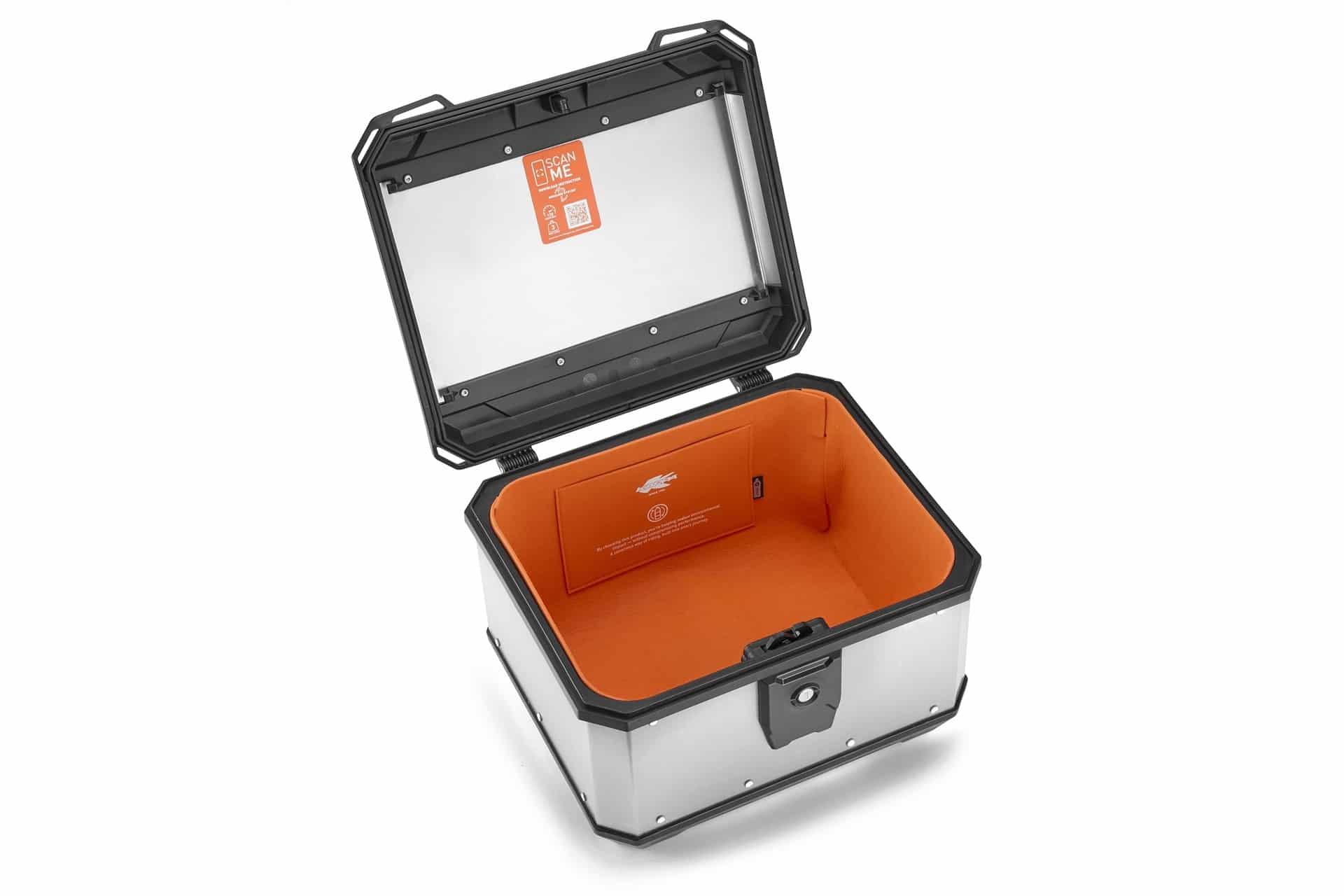 Kappa presenta K’Metrobox, su primer baúl de aluminio con sistema de fijación Monolock