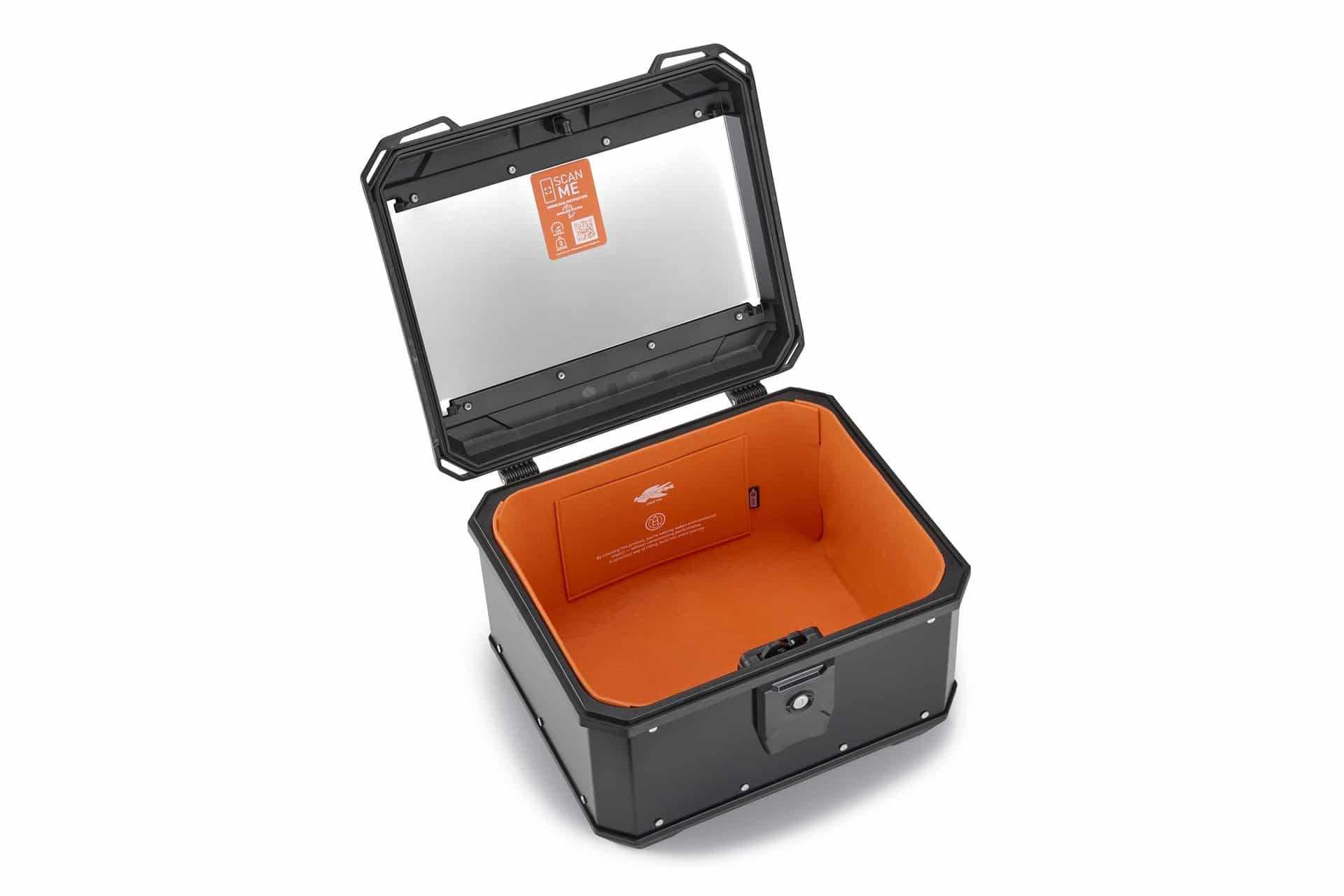 Kappa presenta K’Metrobox, su primer baúl de aluminio con sistema de fijación Monolock