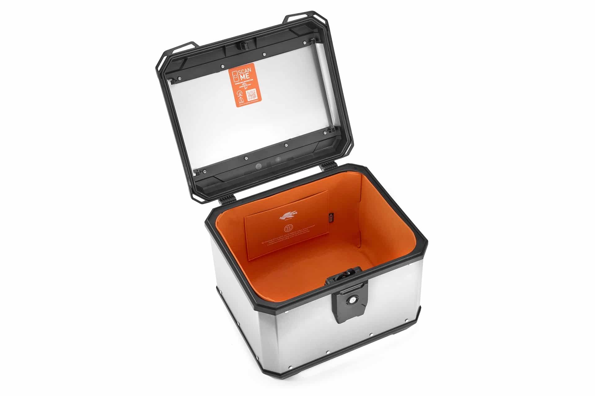 Kappa presenta K’Metrobox, su primer baúl de aluminio con sistema de fijación Monolock