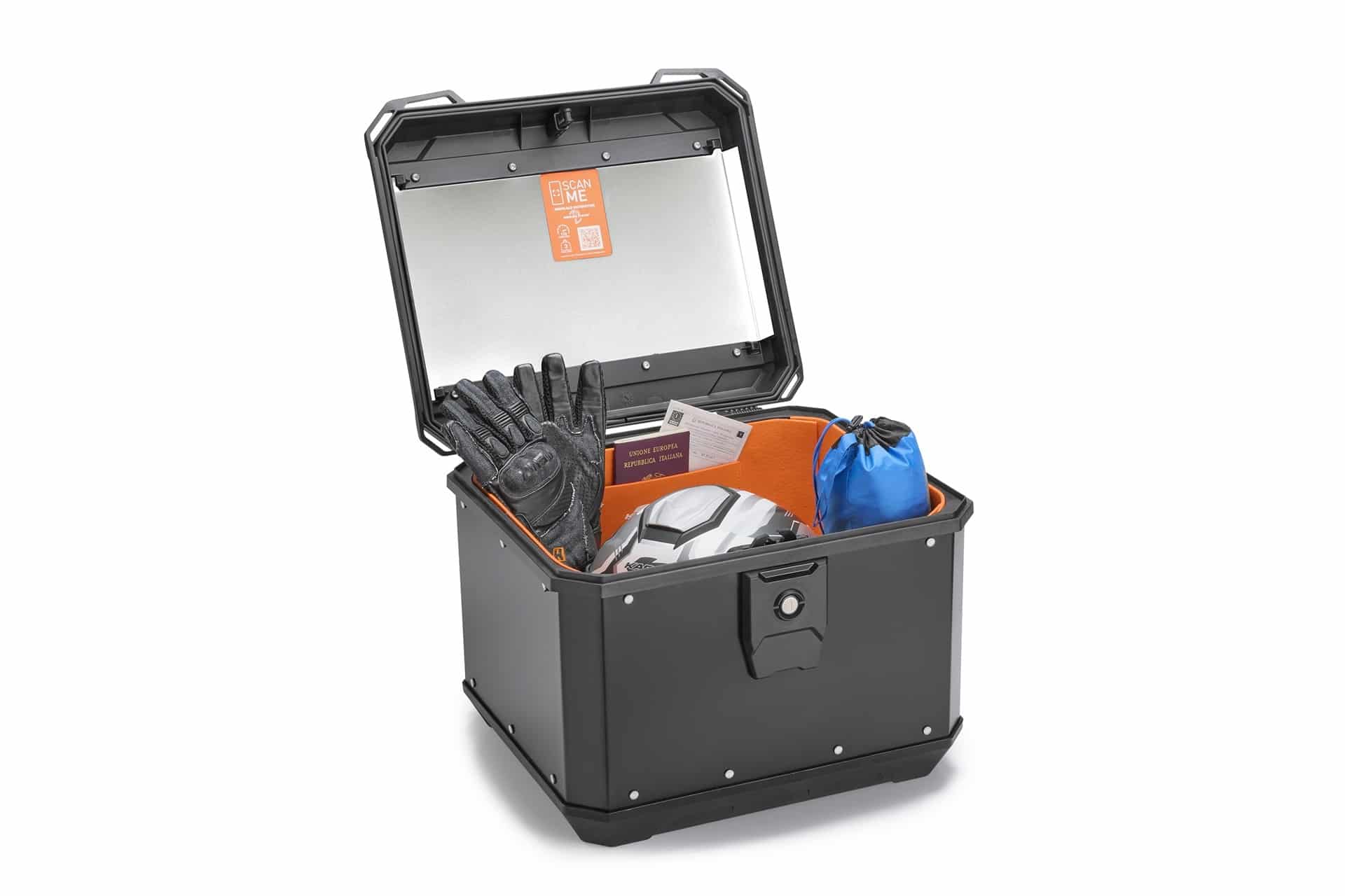 Kappa presenta K’Metrobox, su primer baúl de aluminio con sistema de fijación Monolock