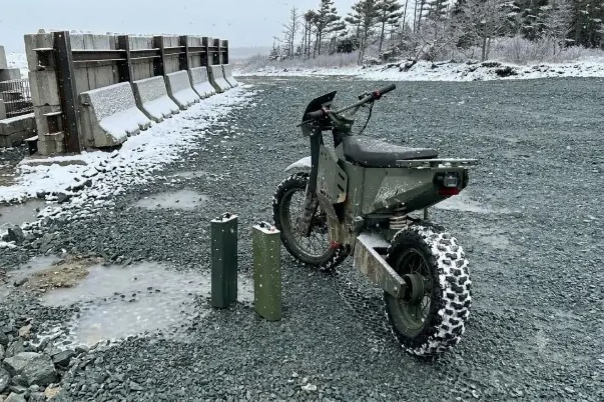 NorthForge Dispatch moto eléctrica táctica