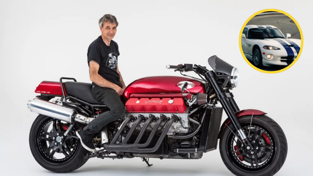 Sale a subasta una de las motocicletas más exclusivas del planeta: la Millyard Viper V10