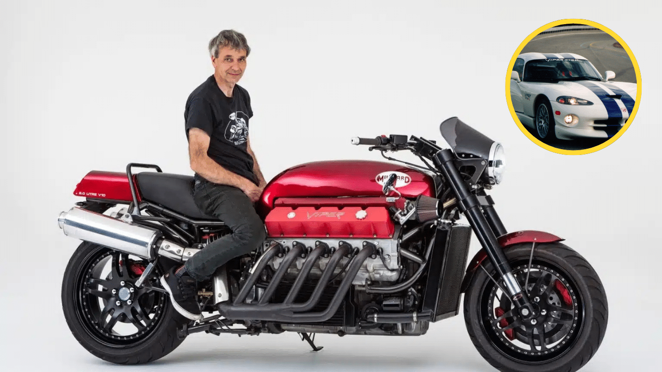 Sale a subasta una de las motocicletas más exclusivas del planeta: la Millyard Viper V10