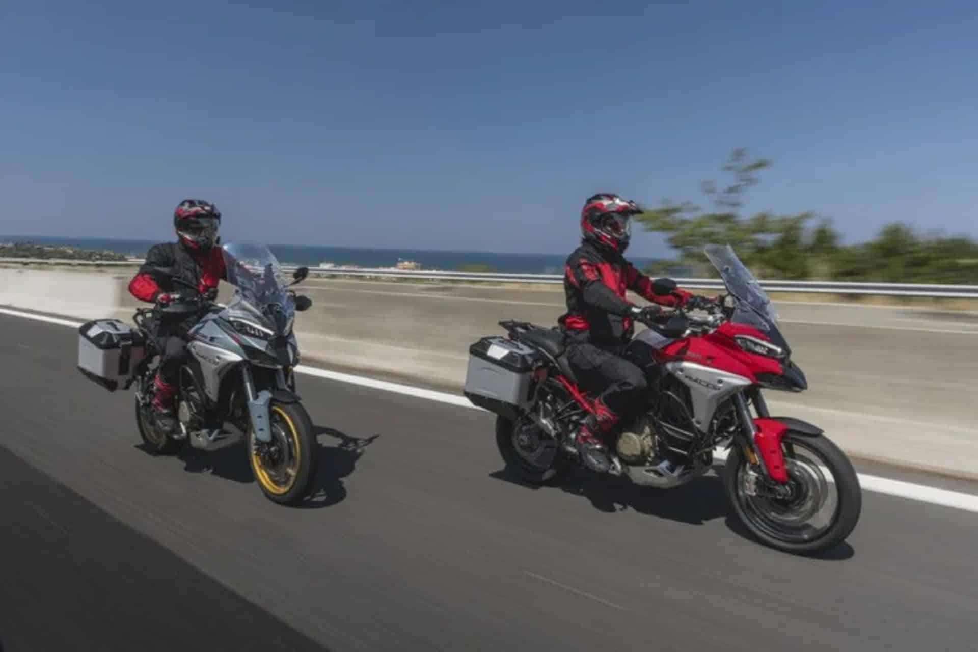 Verano calor en la moto
