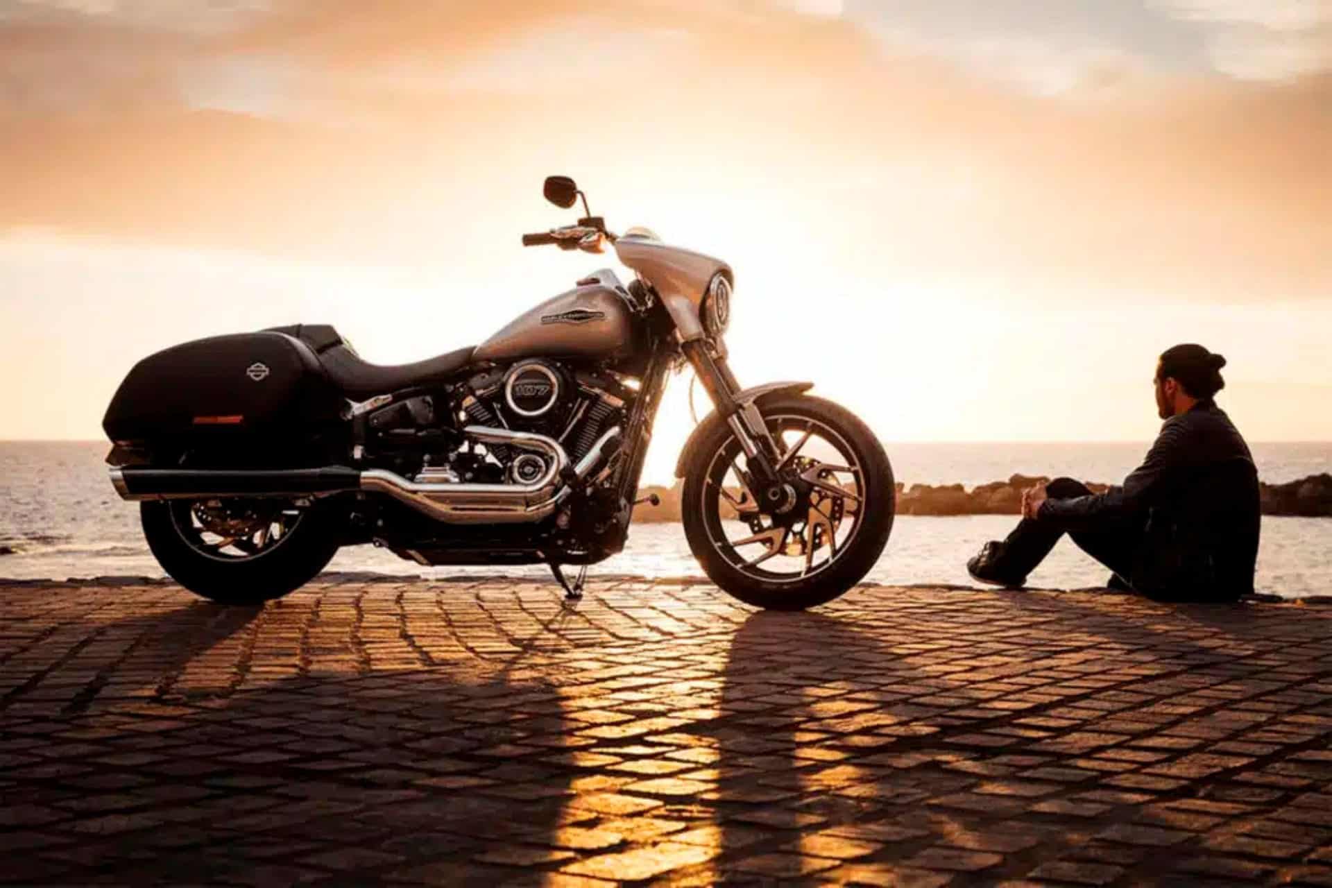 Verano calor en la moto
