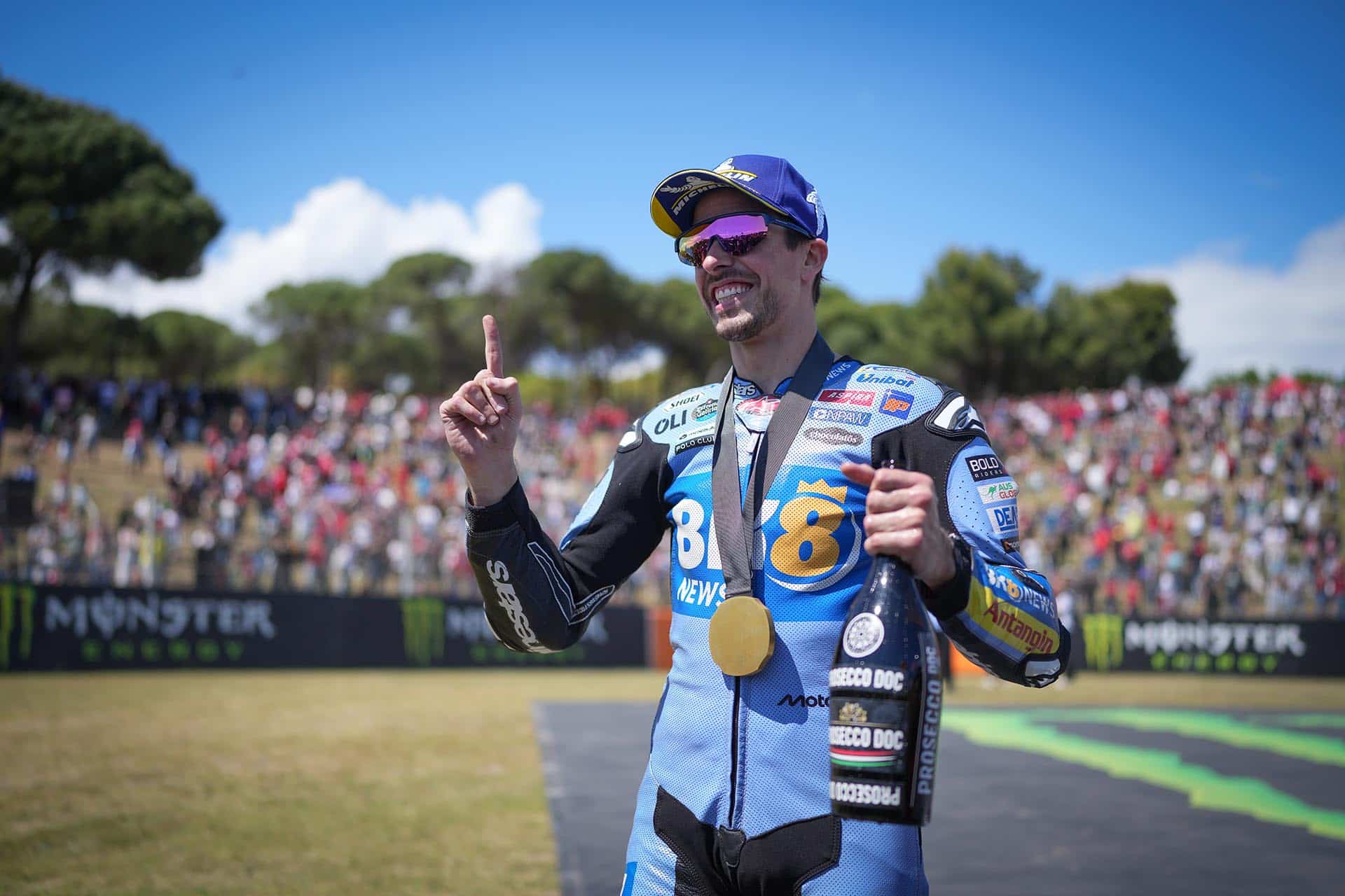 Márquez se llevó la victoria al Sprint el sábado y luchaba por la victoria el domingo