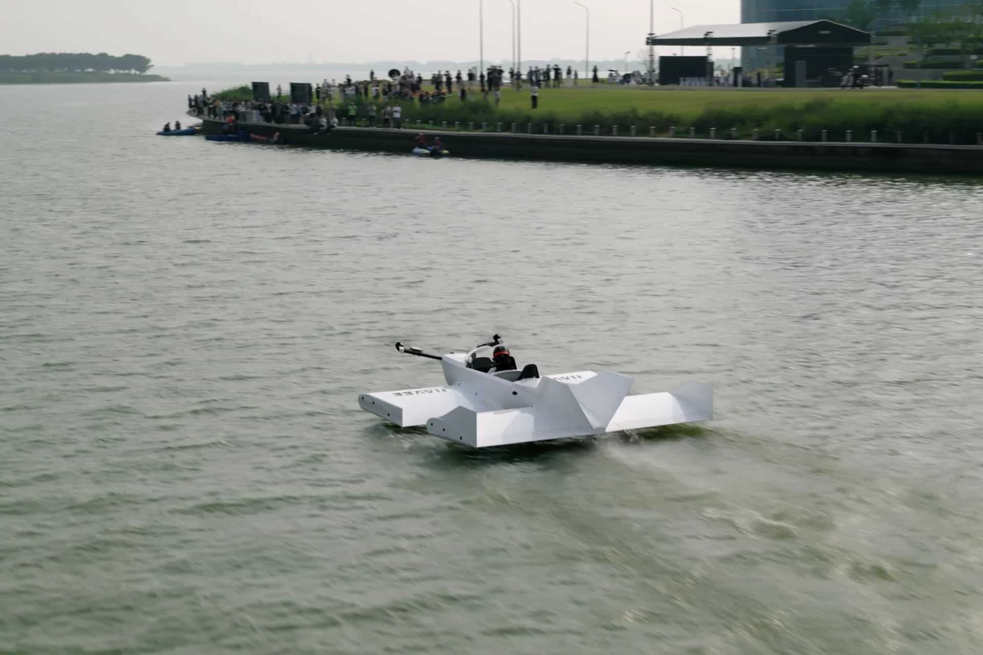 WaveFly 5X: Navee reinventa la movilidad terrestre mediante un hidroavión con tecnología de efecto suelo