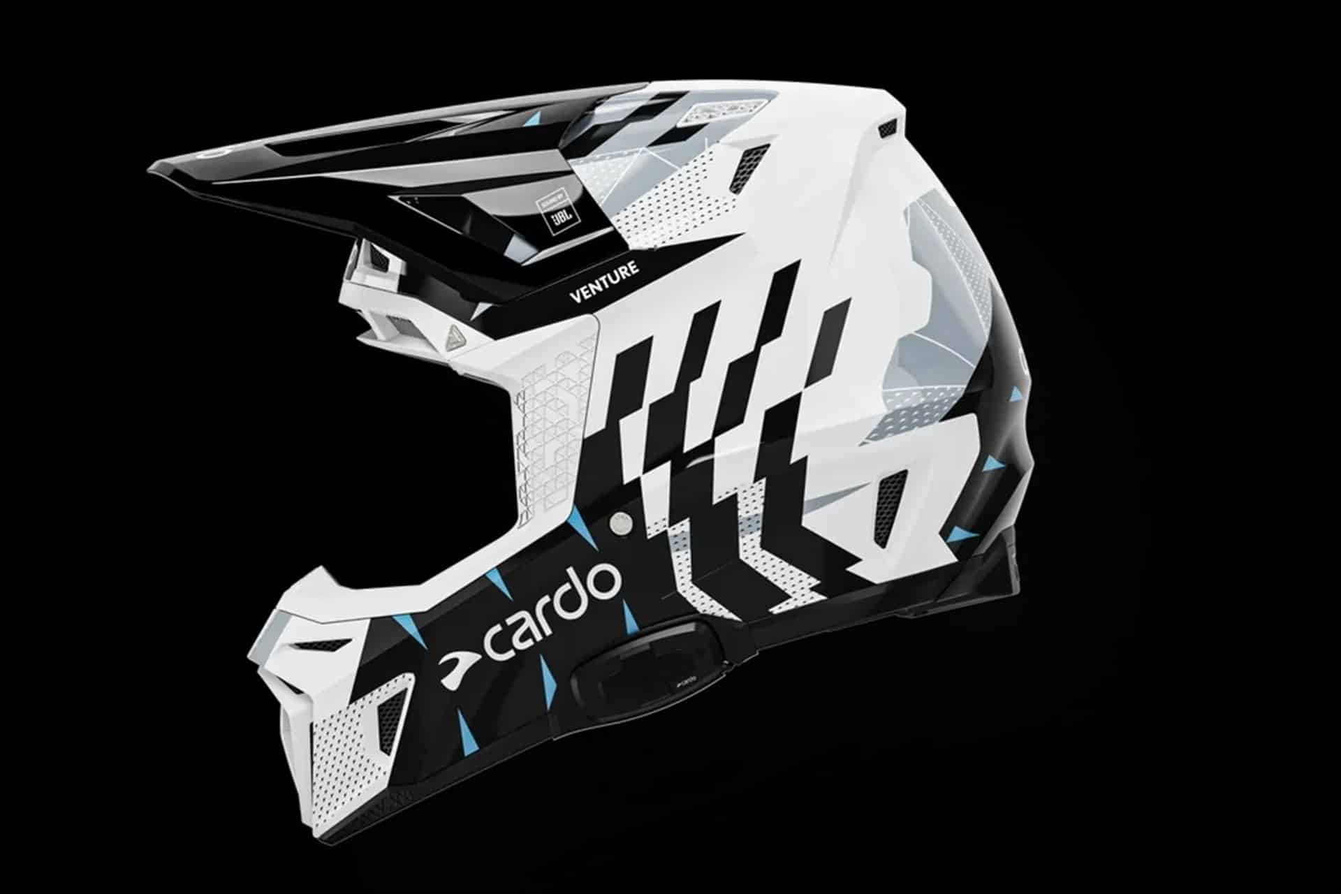 Cardo presenta Venture, el primer casco off-road totalmente integrado