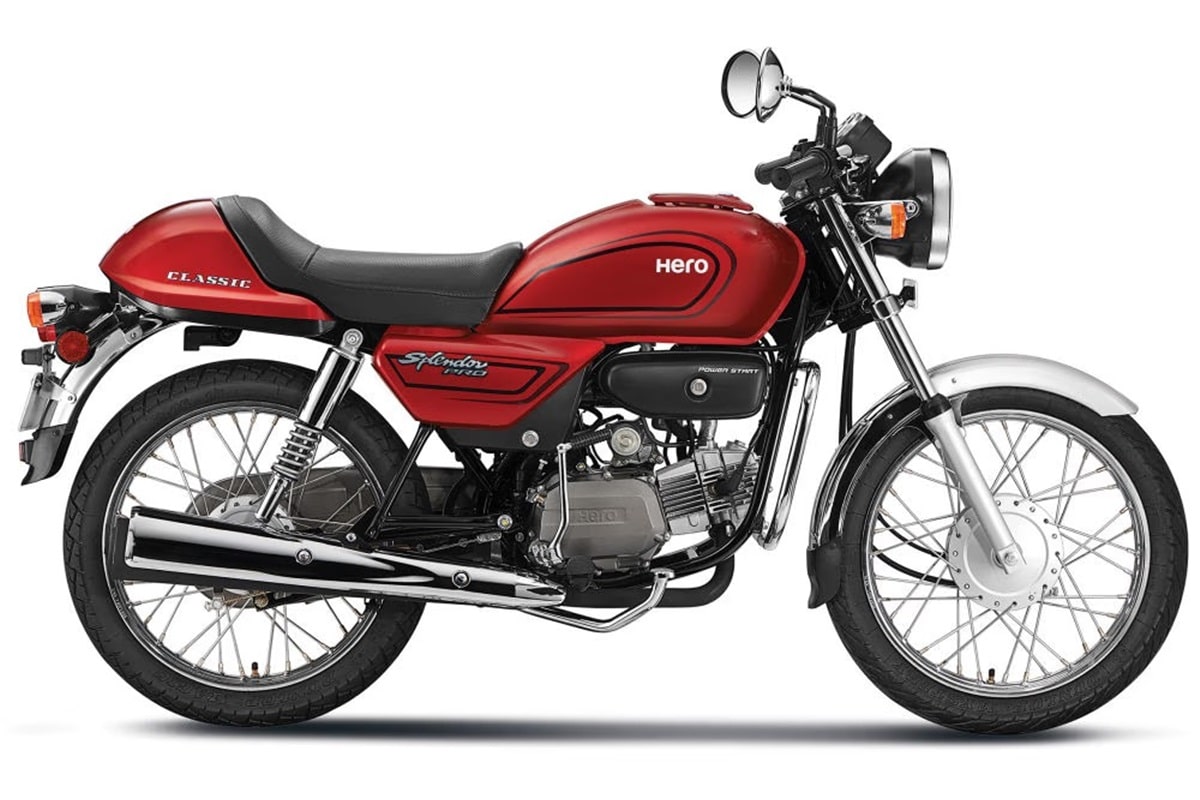 Hero MotoCorp podría recuperar el estilo retro de la antigua Splendor Pro Classic para uno de sus nuevos modelos urbanos