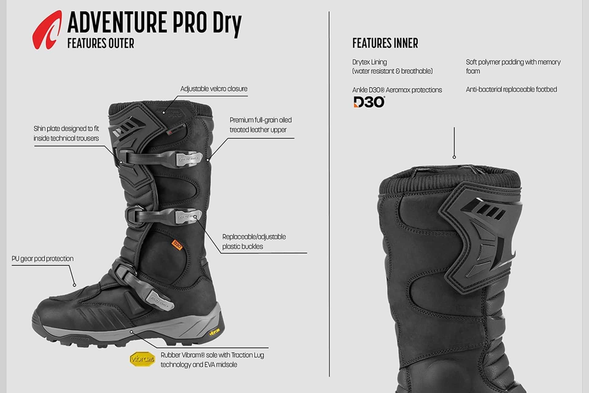 Nuevas gamas Adventure PRO Dry y Adventure PRO LOW Dry 2026: Formaboots presenta su reciente evolución