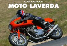 Alan Cathcart, presenta su último libro, "Moto Laverda": la historia de una marca adelantada a su tiempo