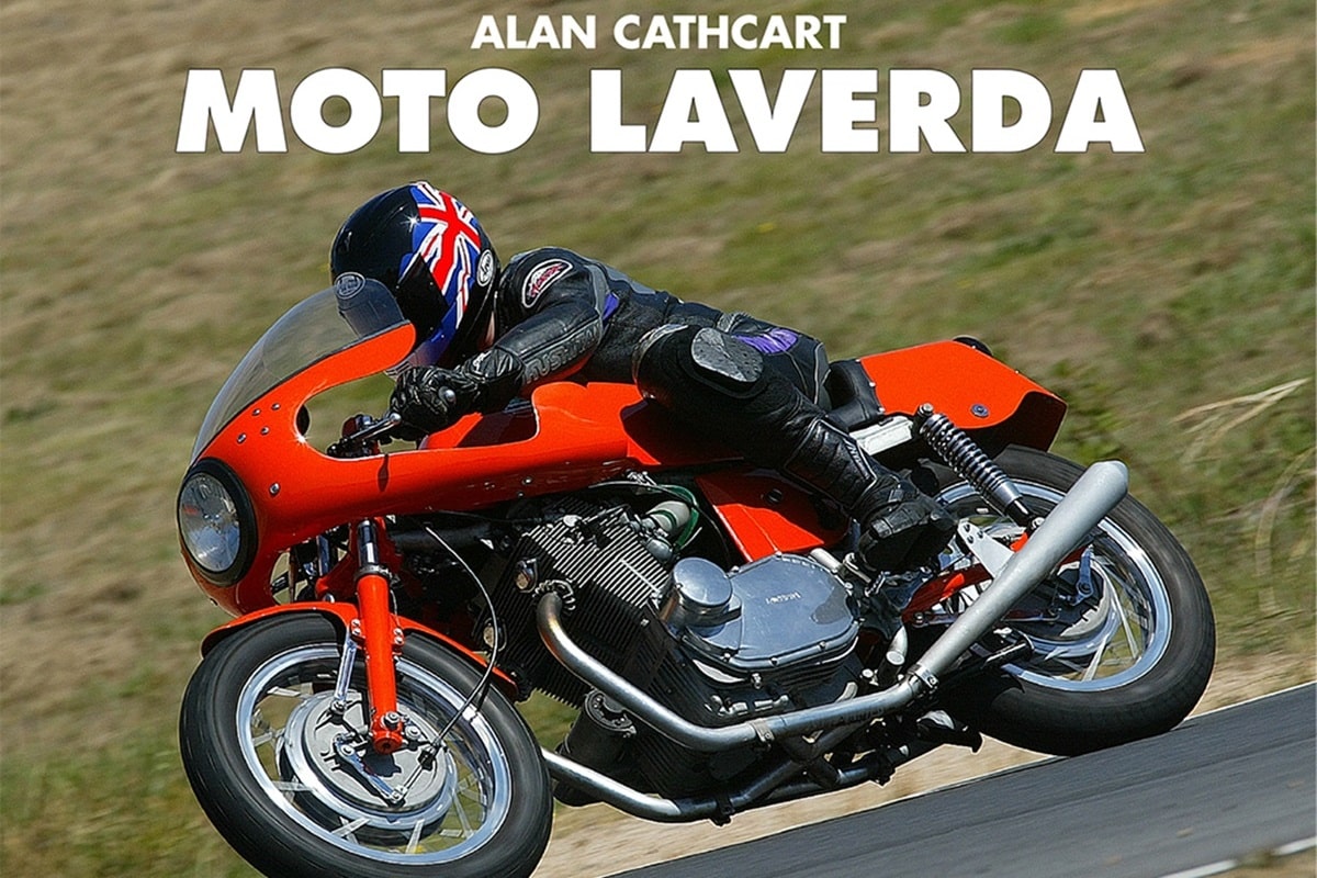 Alan Cathcart, presenta su último libro, "Moto Laverda": la historia de una marca adelantada a su tiempo